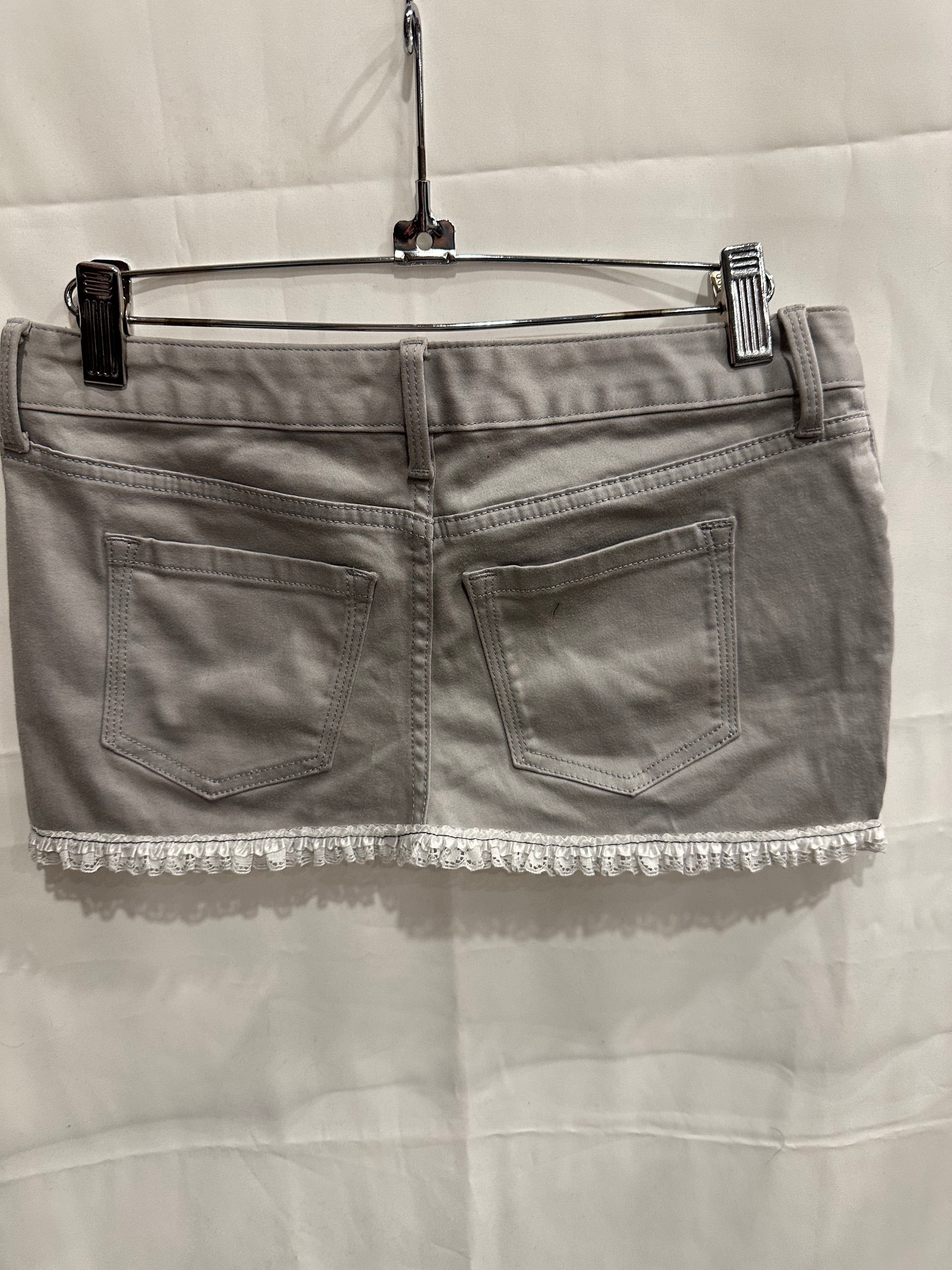 Banana Republic grey miniskirt