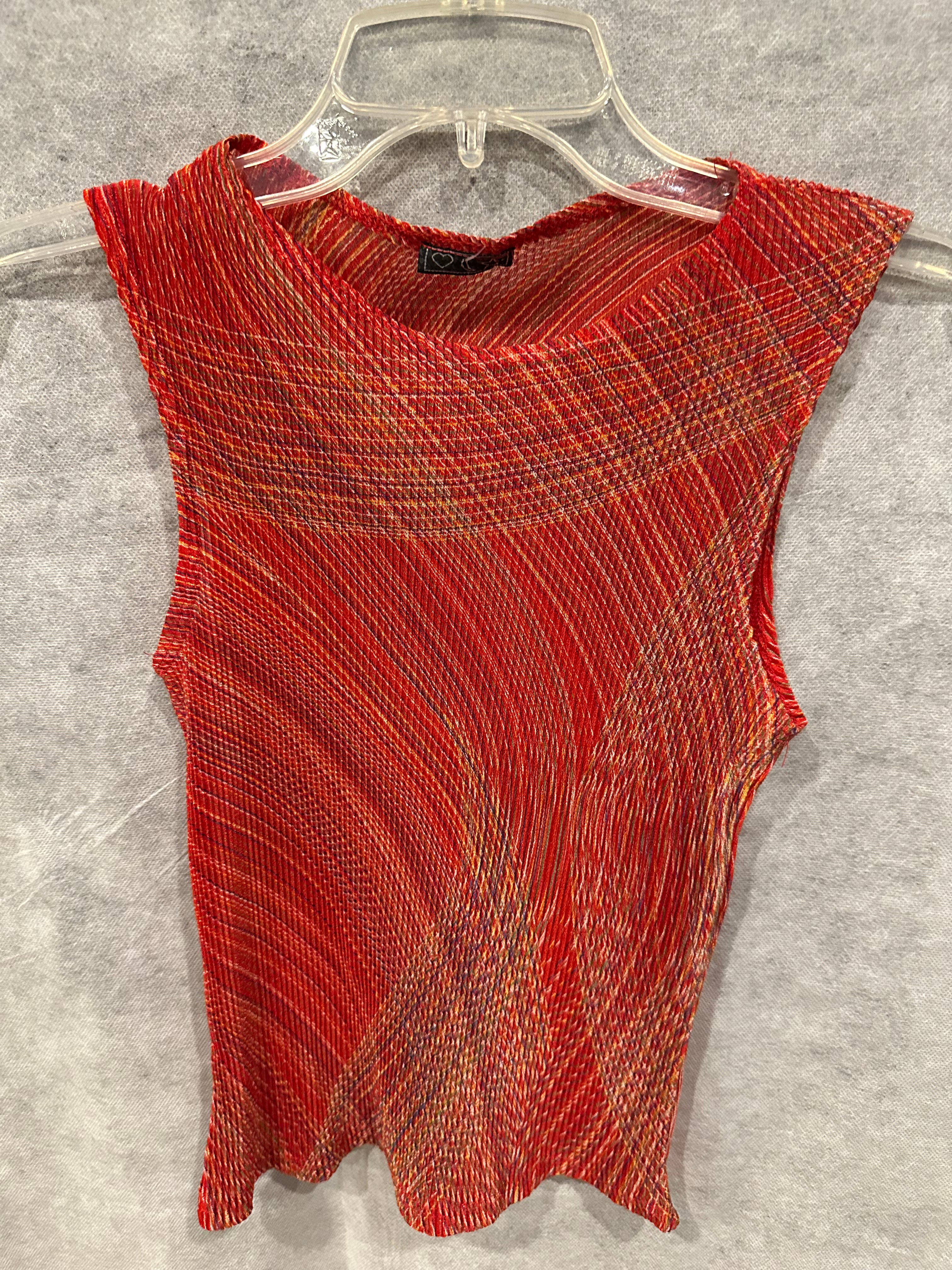 Sheer textured top