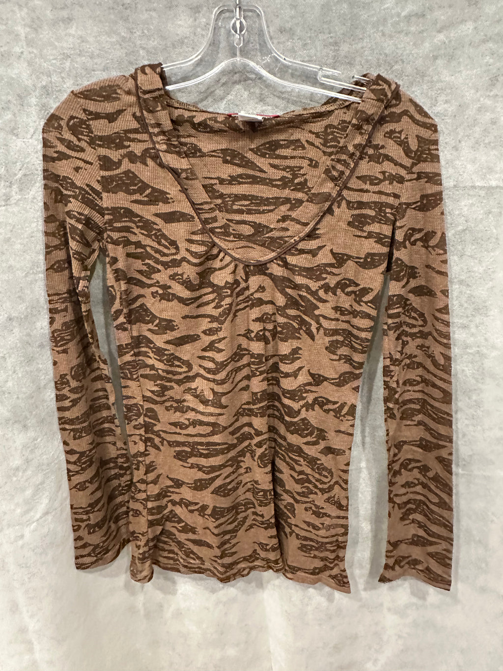 Union Bay sheer hooded longsleeve