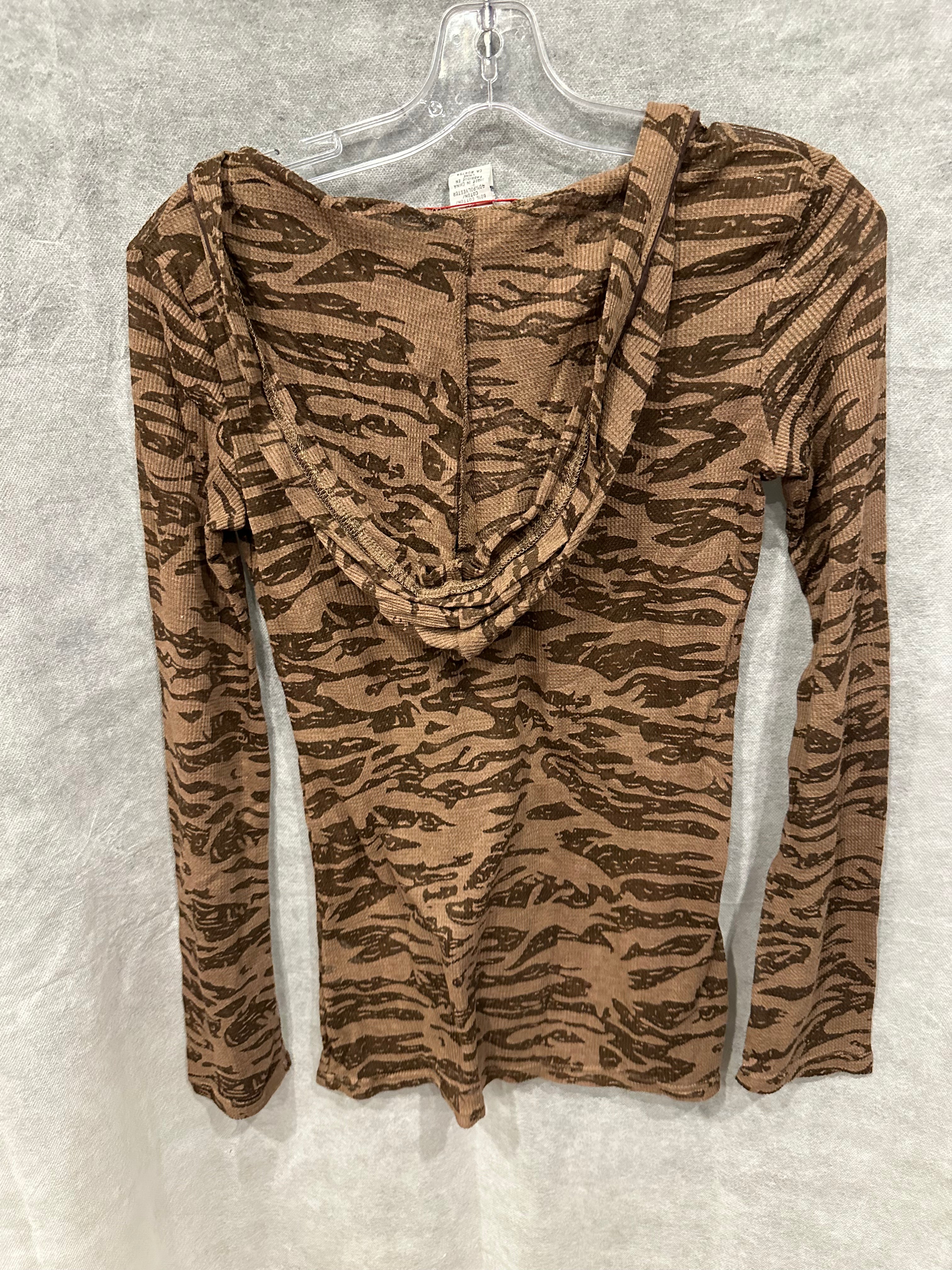 Union Bay sheer hooded longsleeve