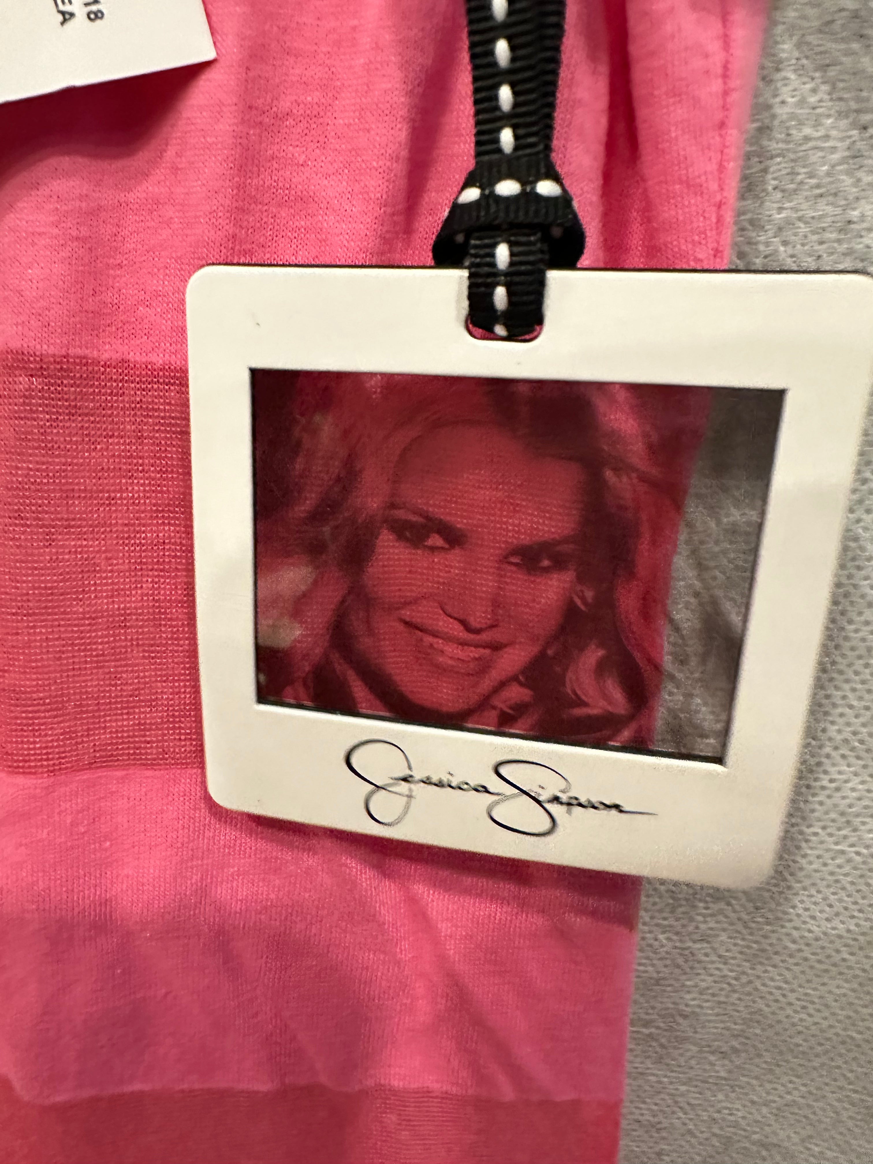 Jessica Simpson NWT Sheer polo