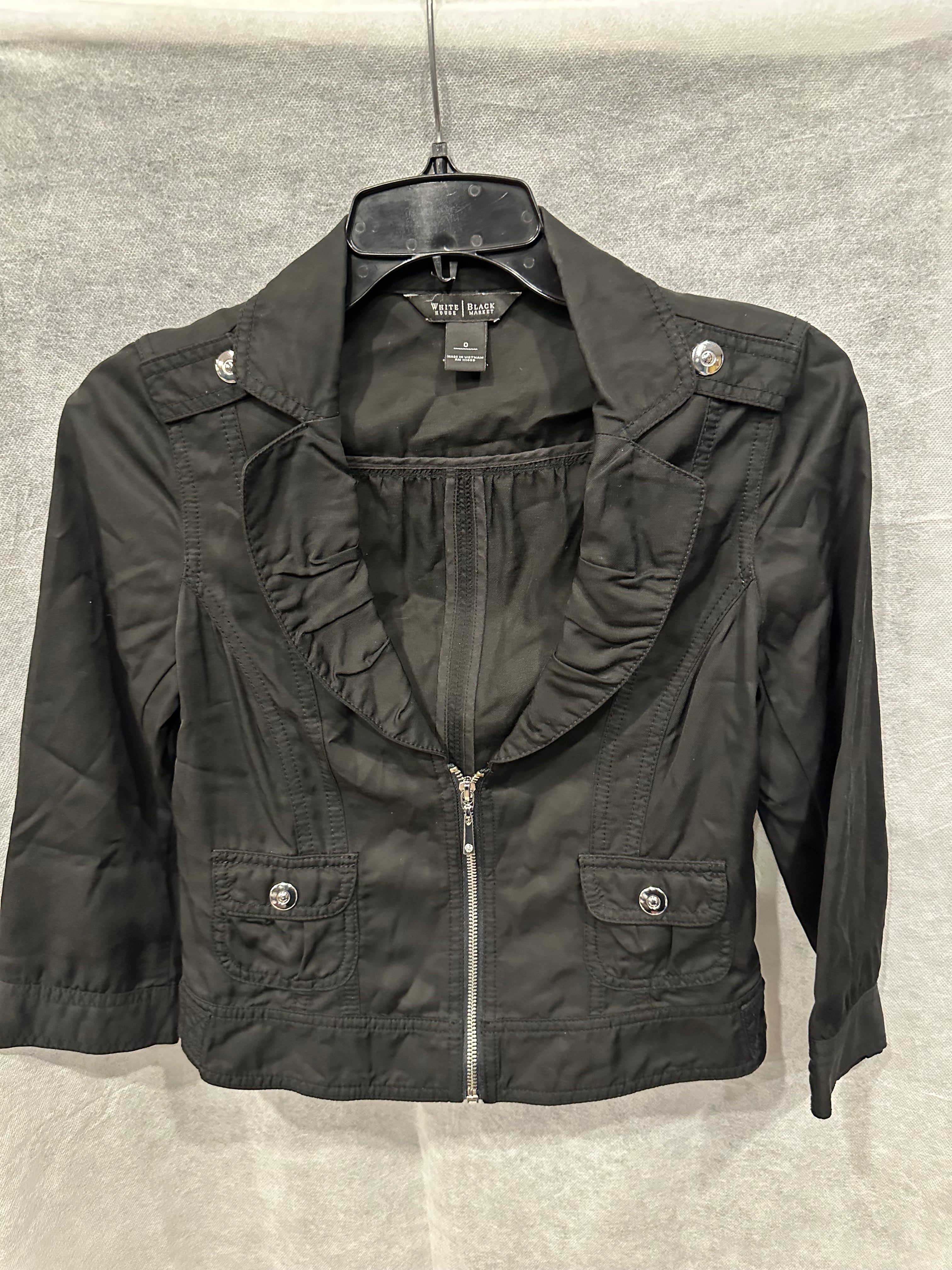 White House crop jacket