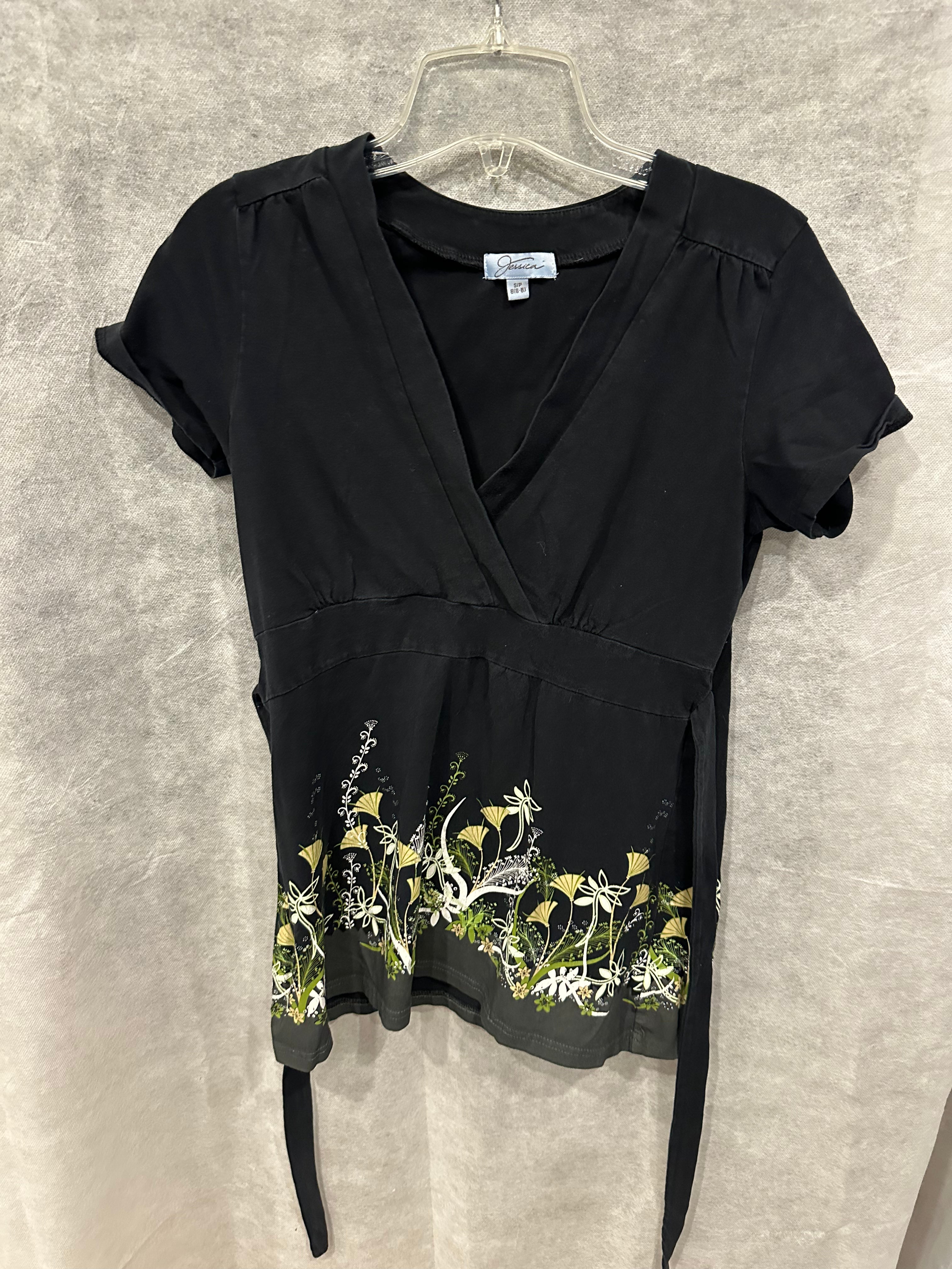 Babydoll floral top