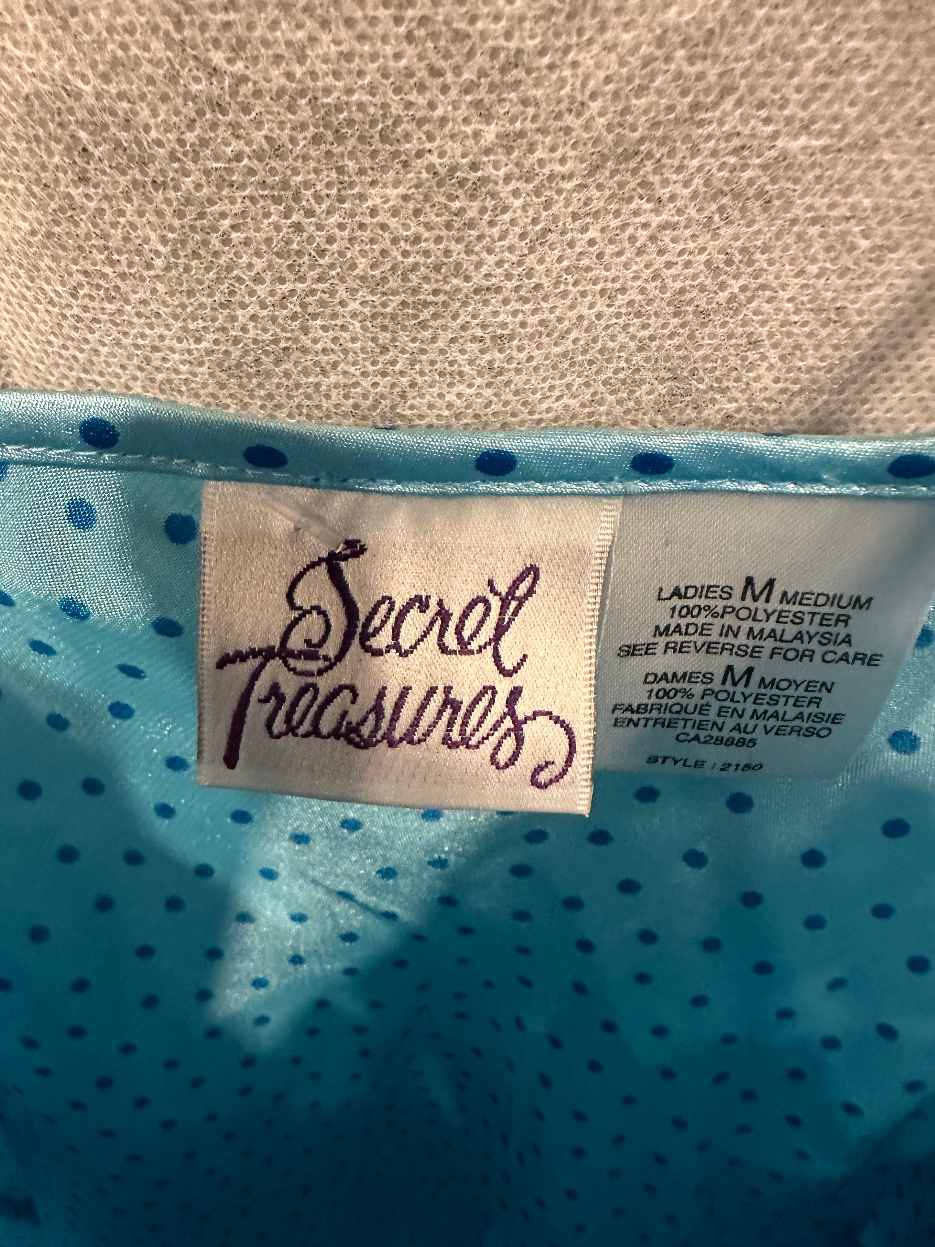 Secret Treasures polka dot dress