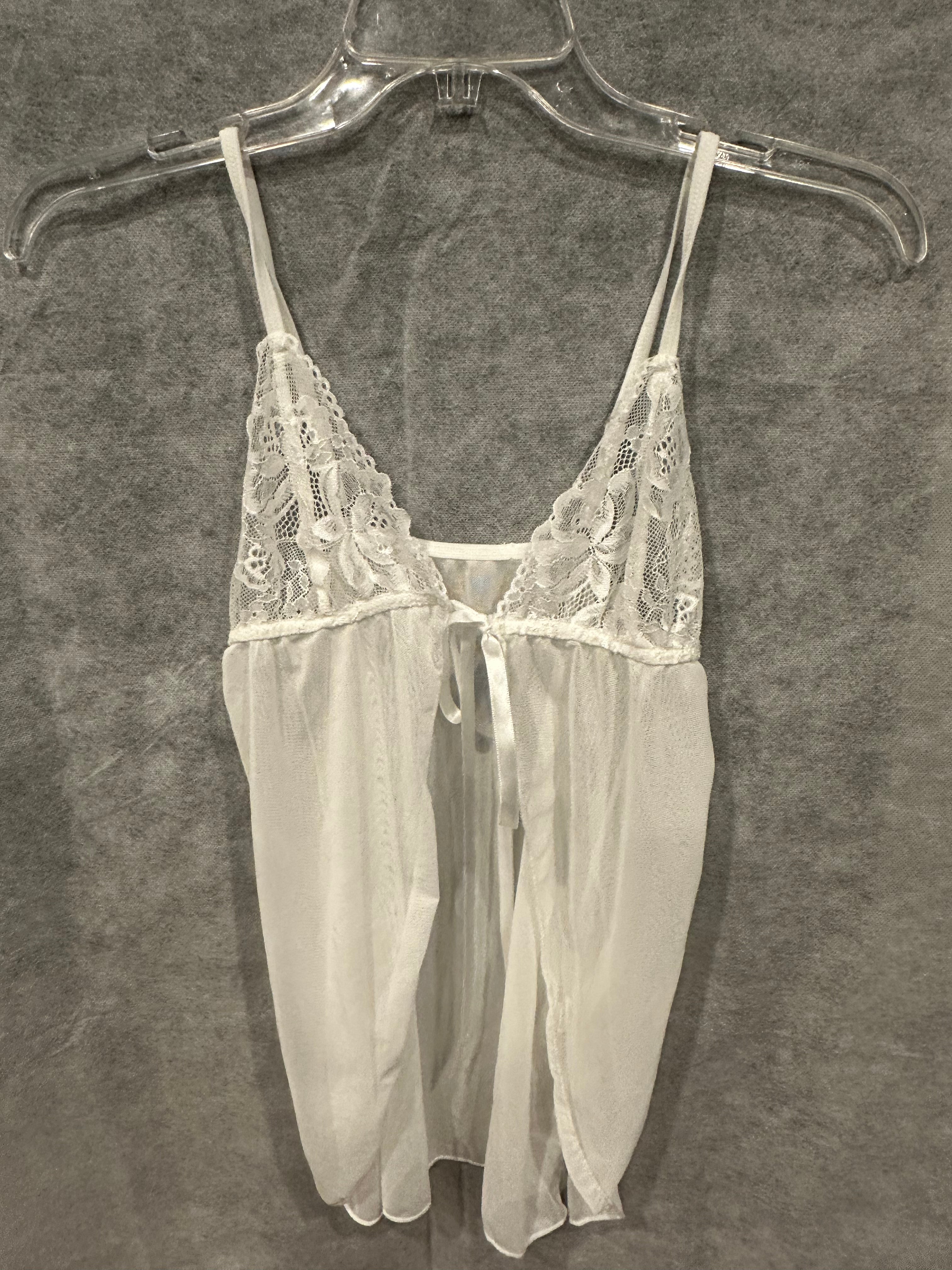 Lace tie top