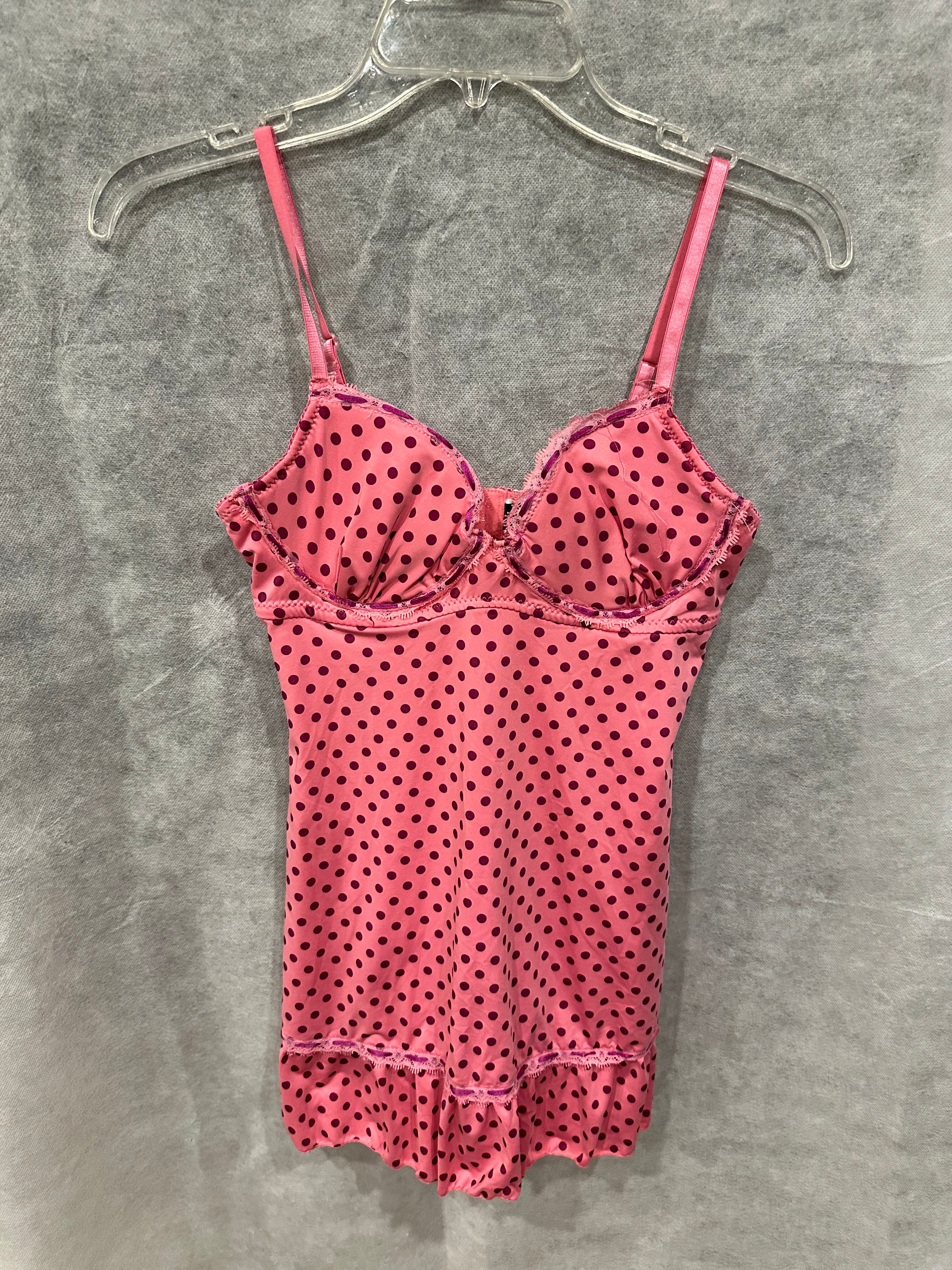 Polka dot bustier