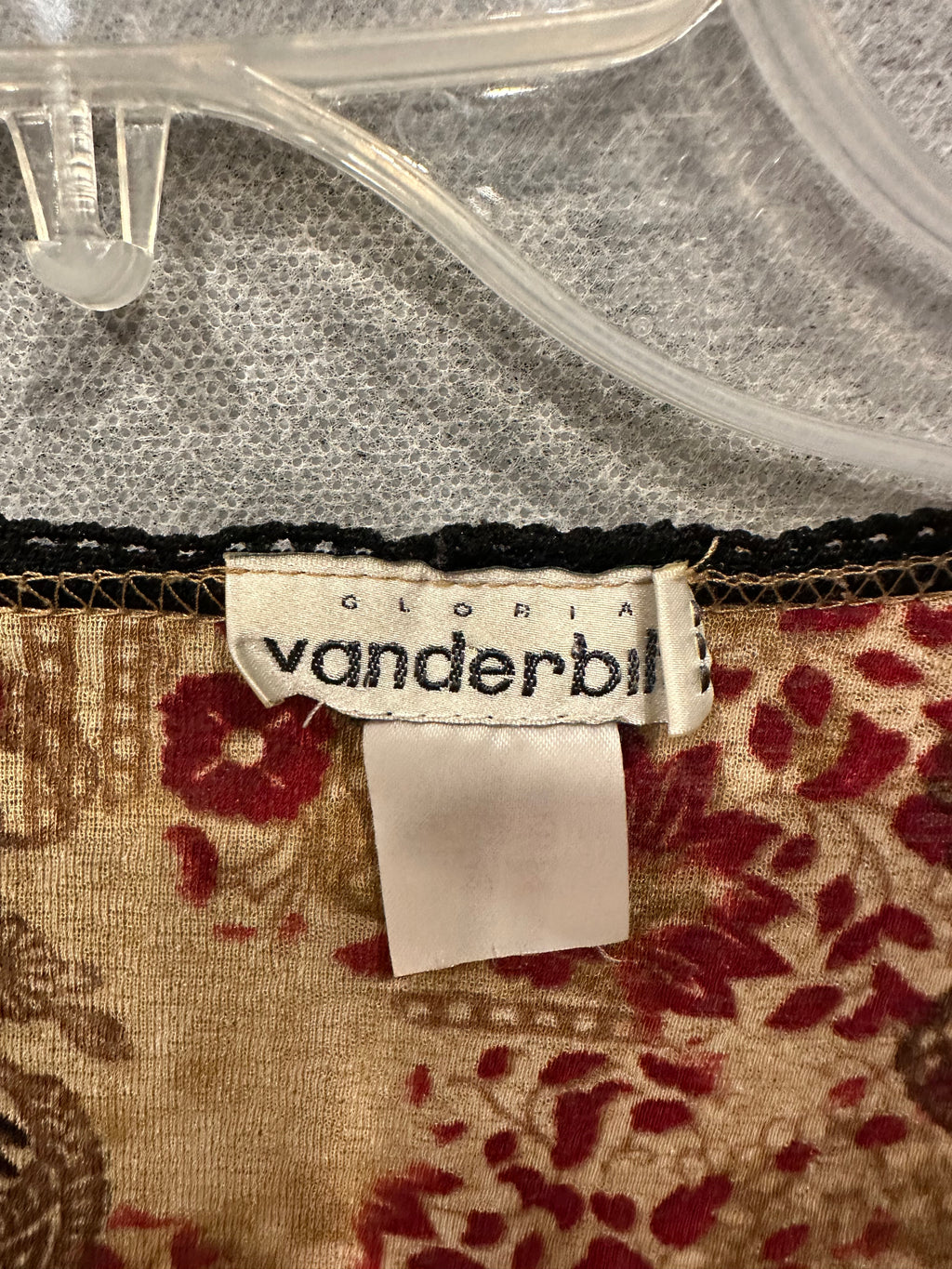 Vanderbilt sheer flare top