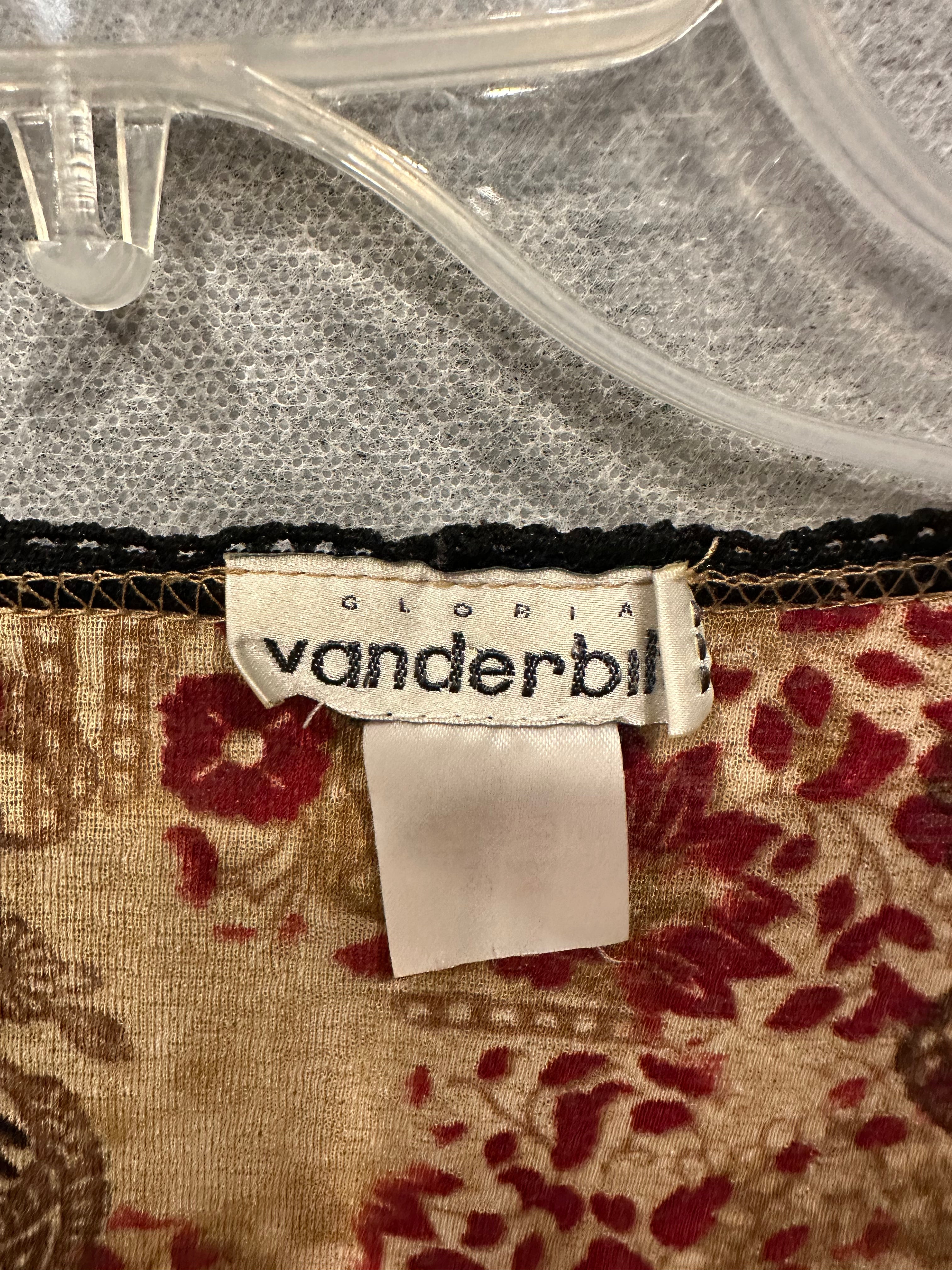Vanderbilt sheer flare top