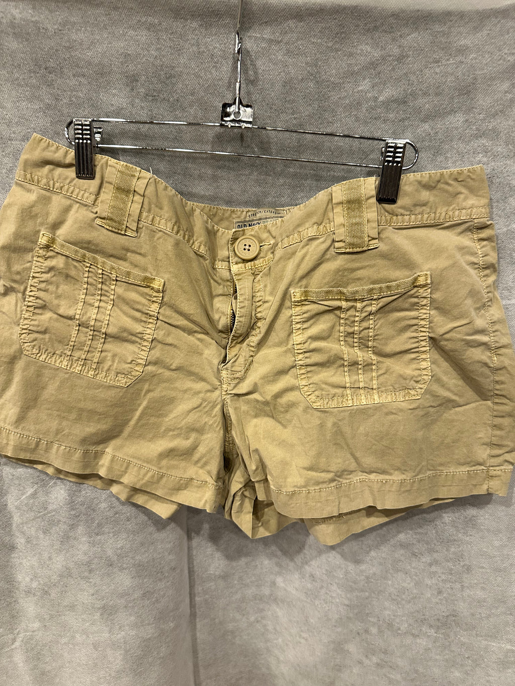 Tan cargo shorts