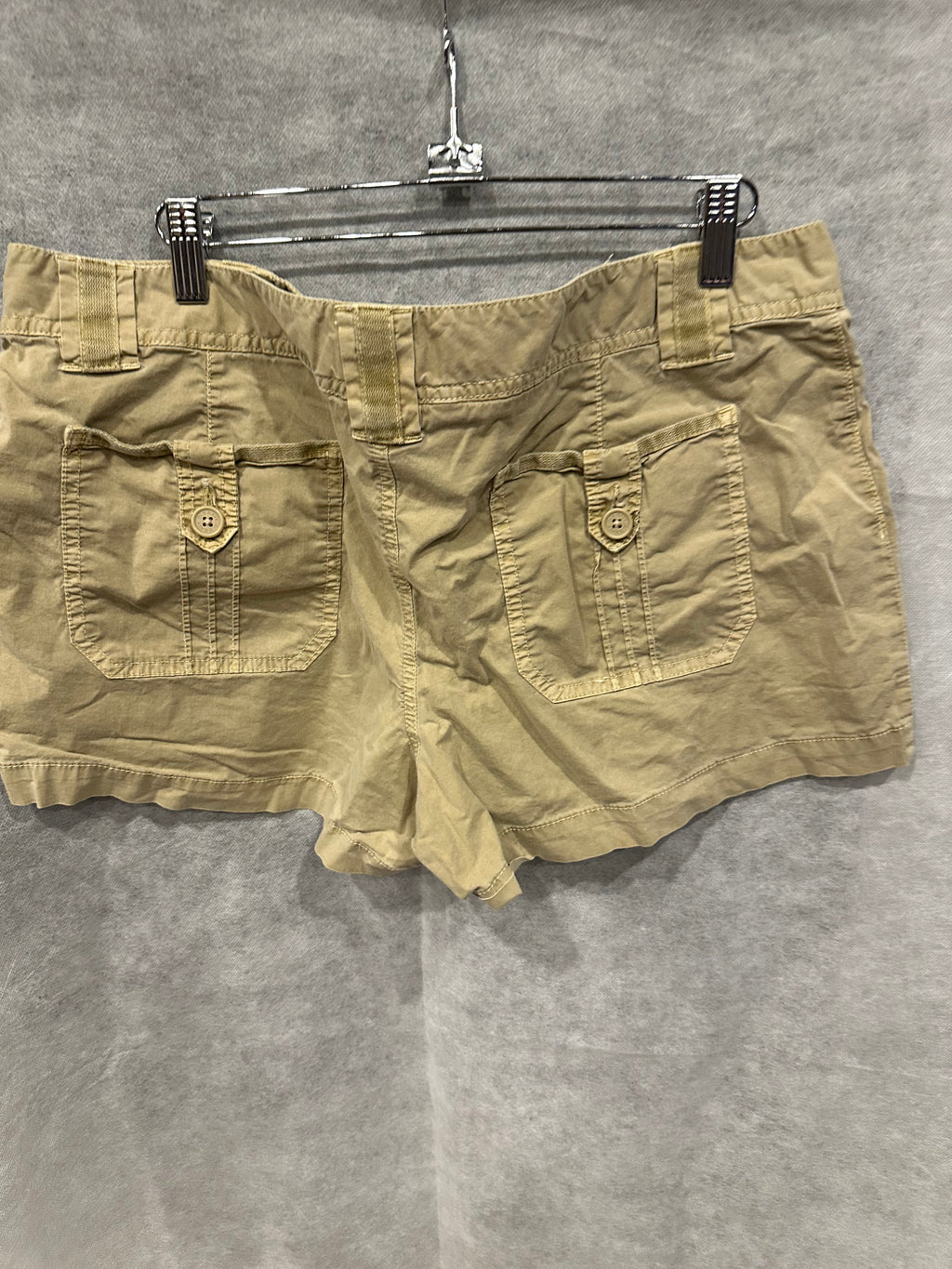 Tan cargo shorts