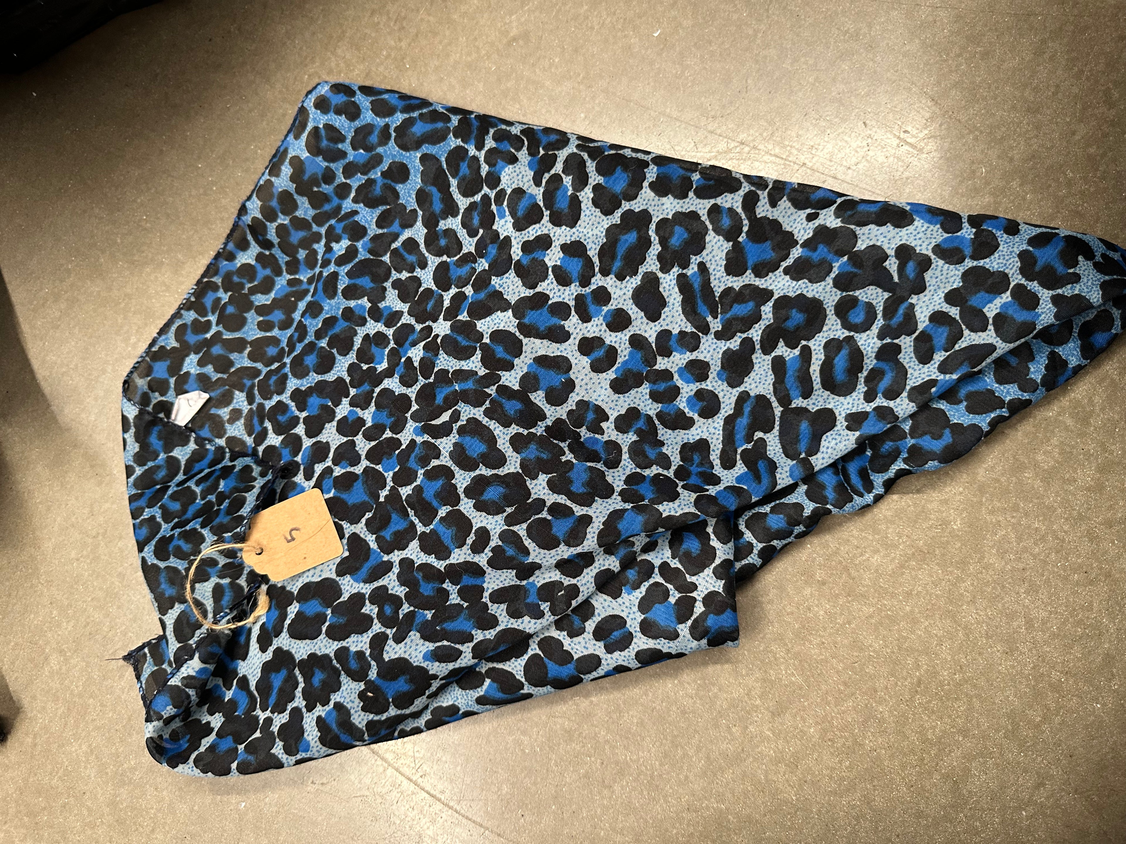 Cheetah scarf