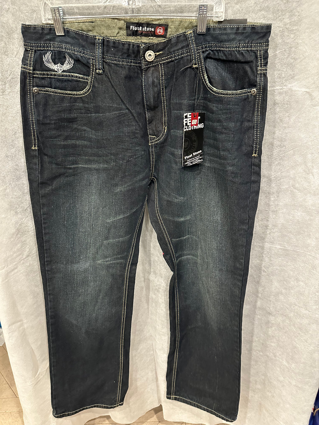 Float Stone cross jeans NWT