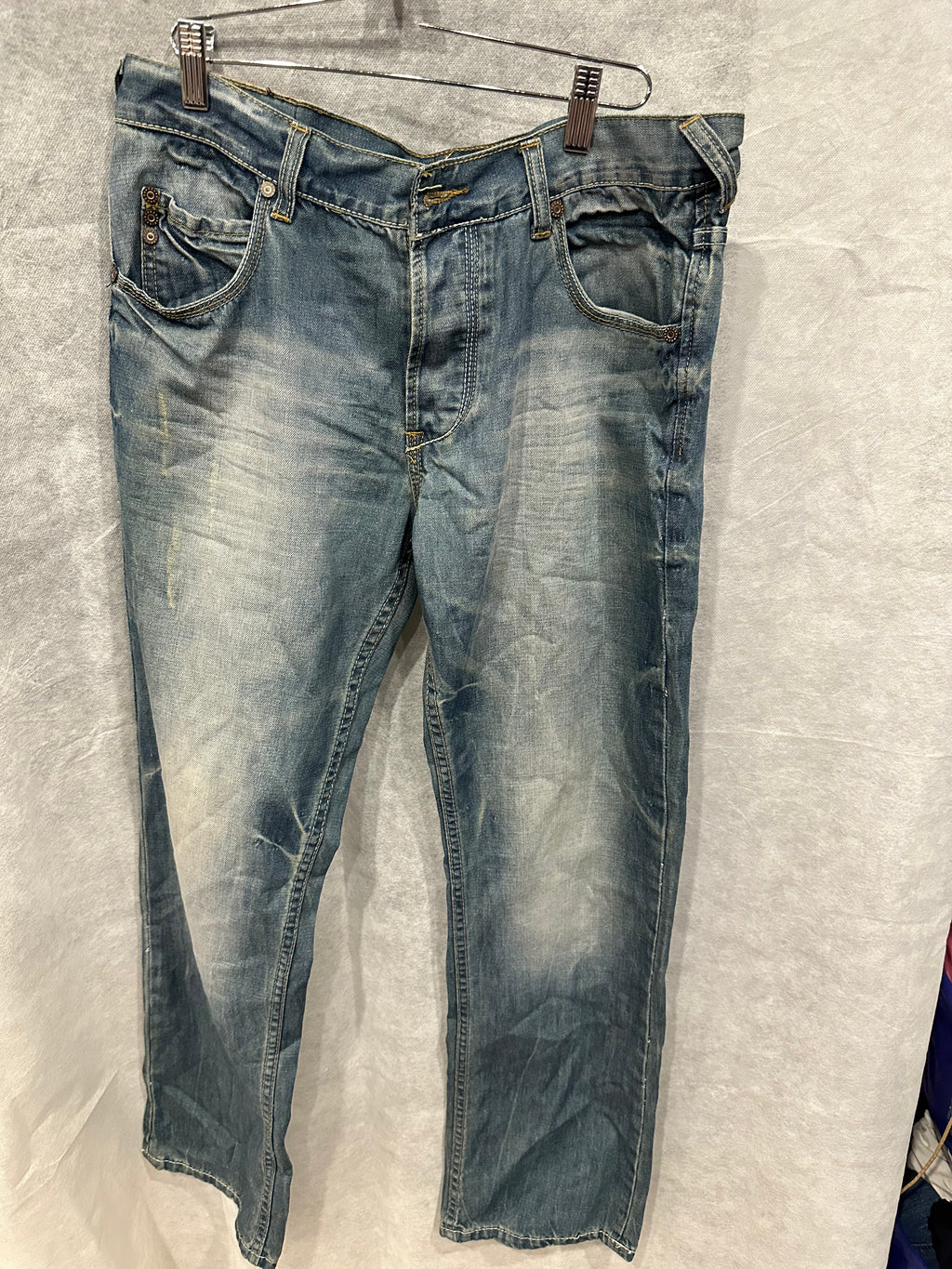UB buckle jeans