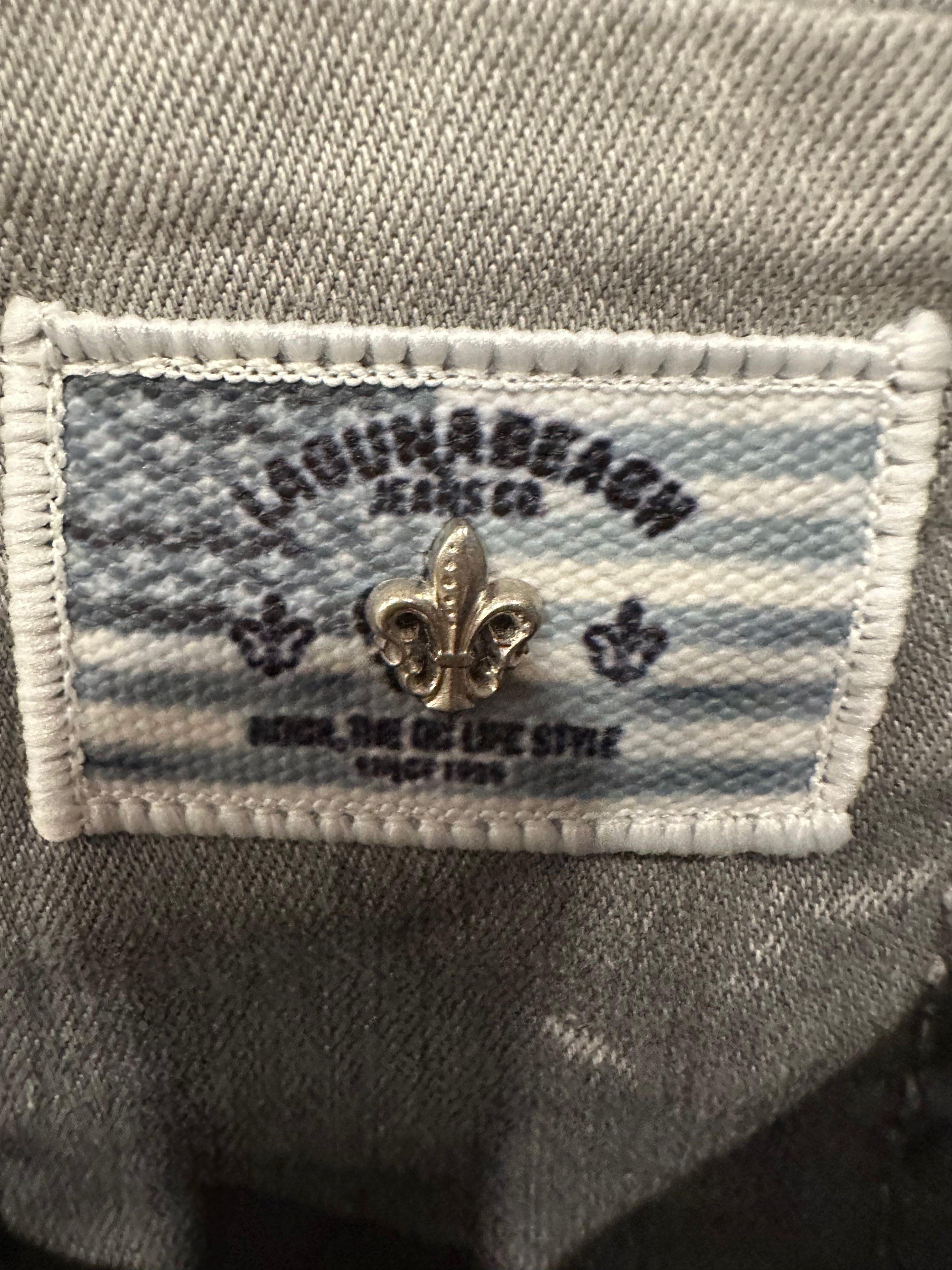 Laguna Beach fleur washed jeans