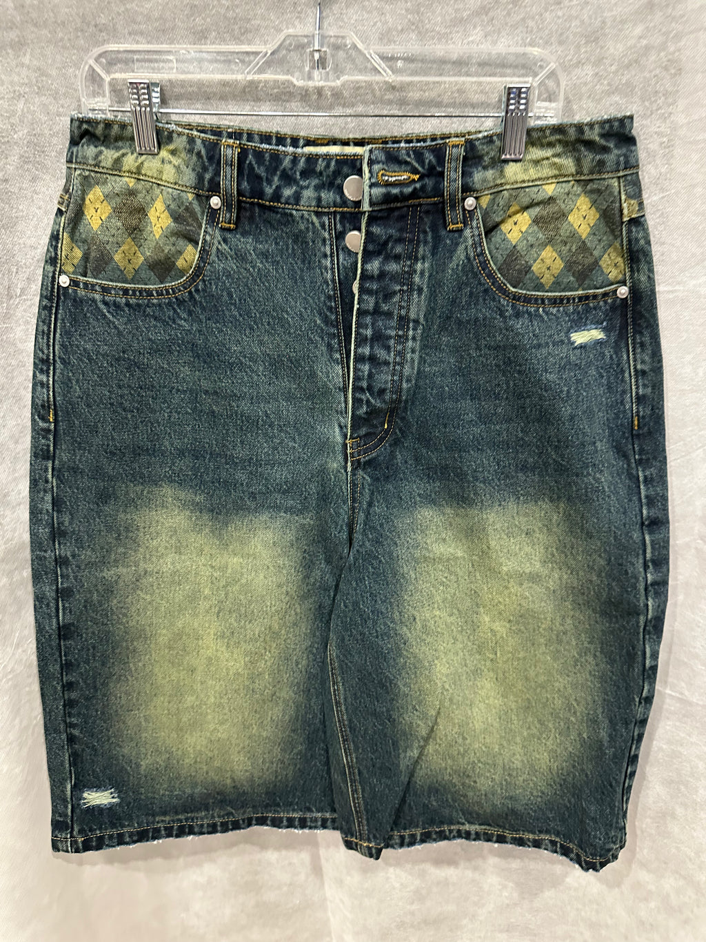 Digits diamond jorts