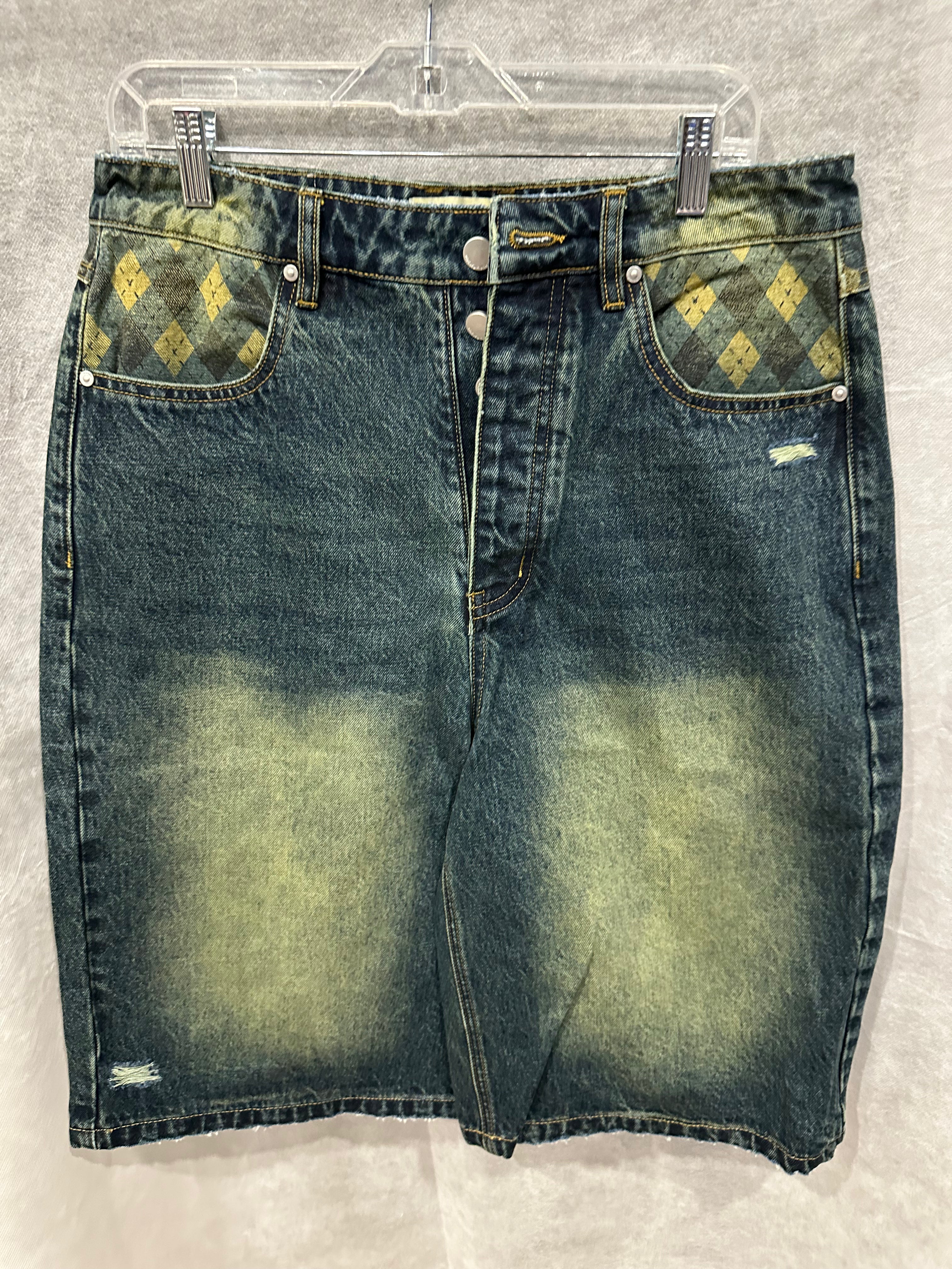 Digits diamond jorts