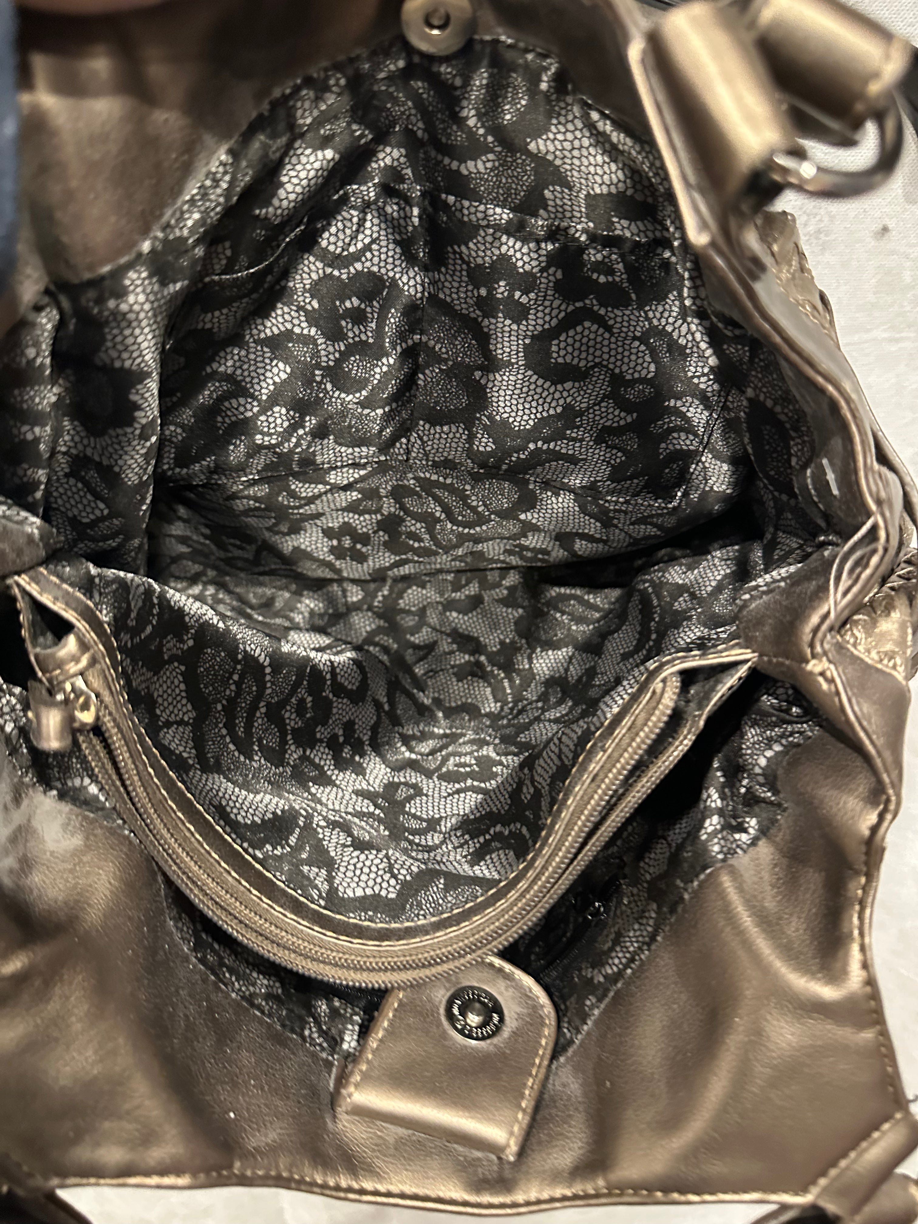 Woven buckle bag