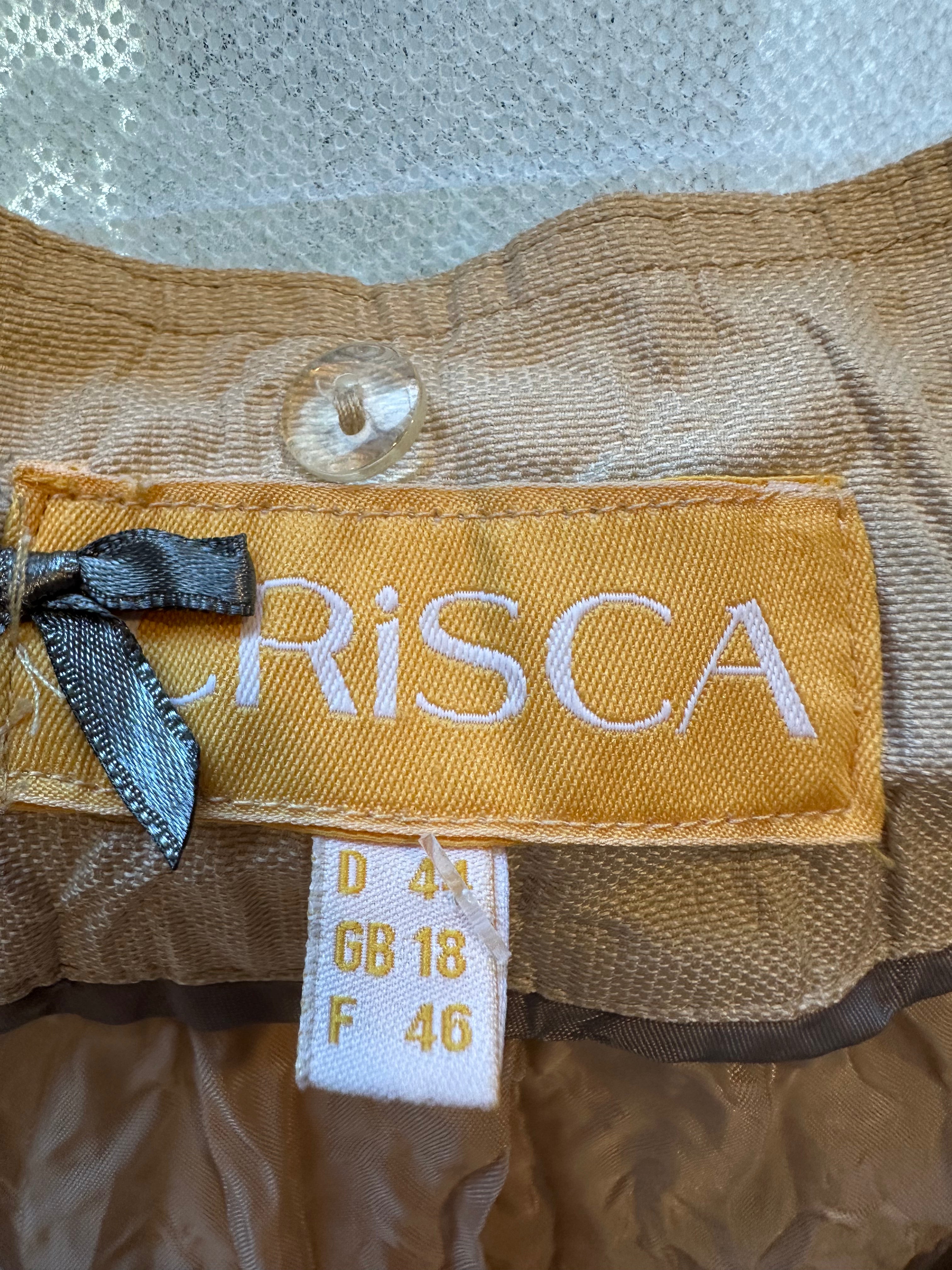Crisca rhinestone vest