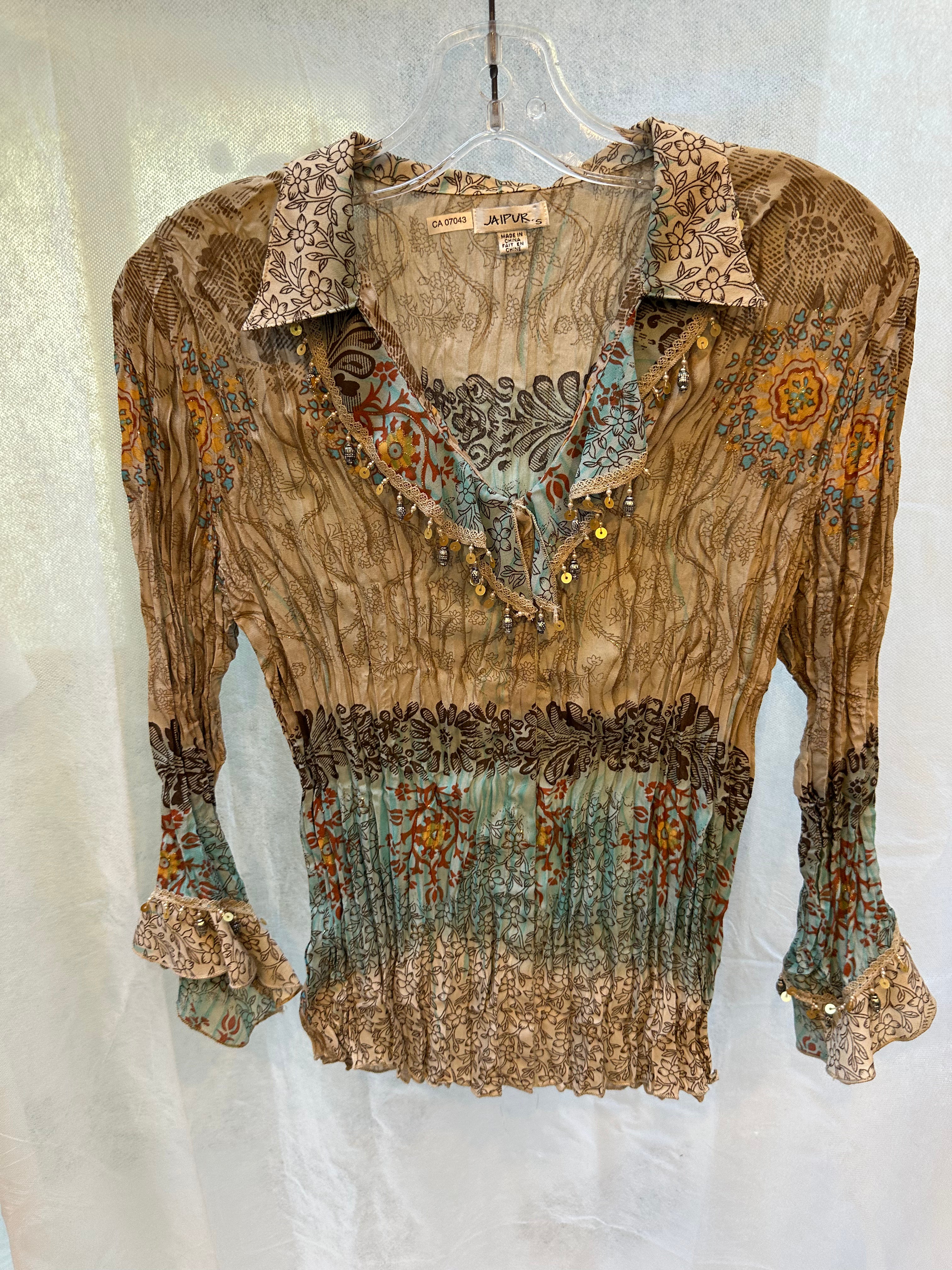 Jaipur beaded blouse