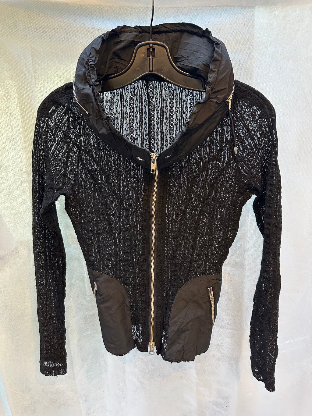 Doney Casa mesh hooded jacket