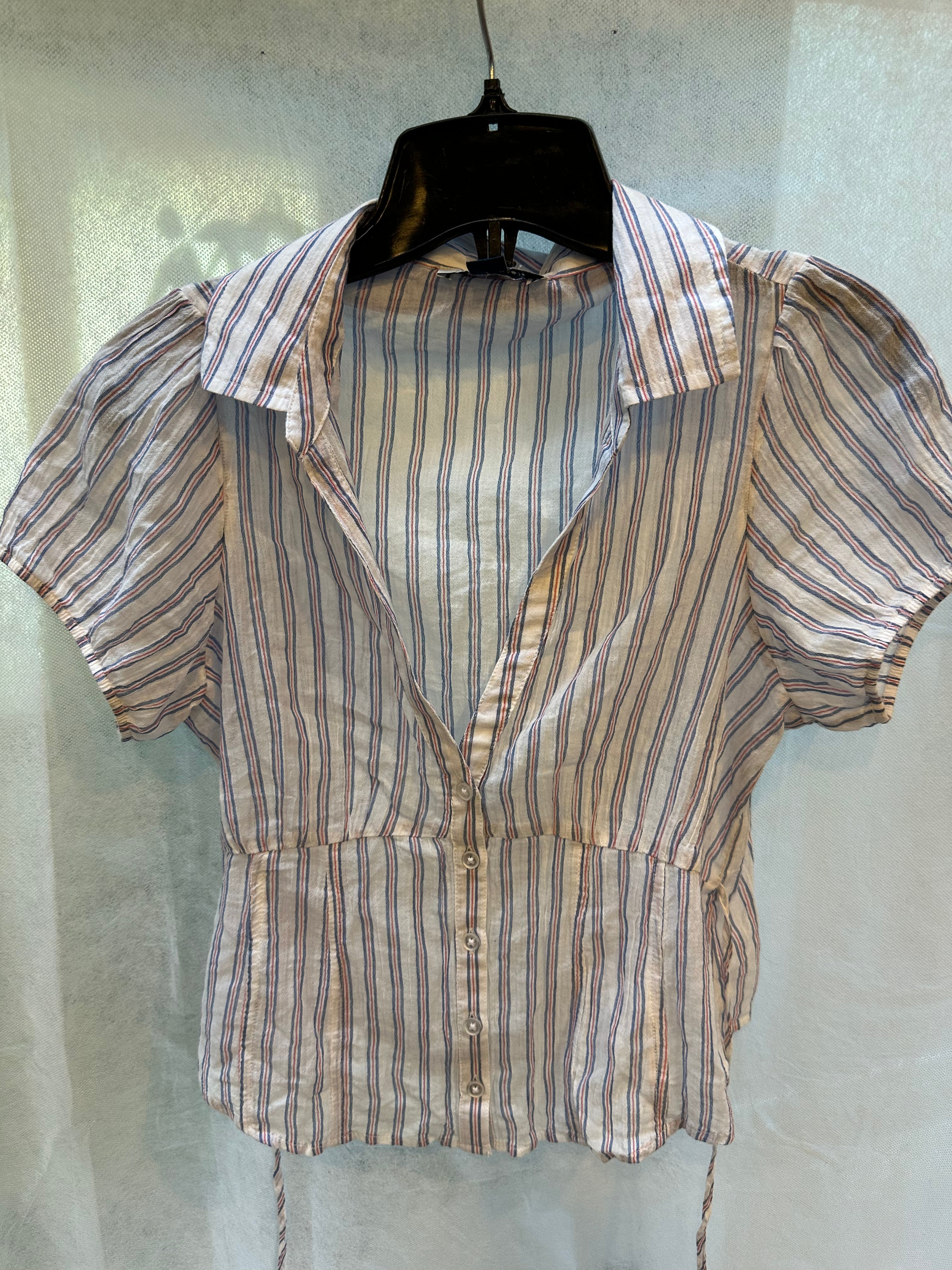 AE tie back blouse