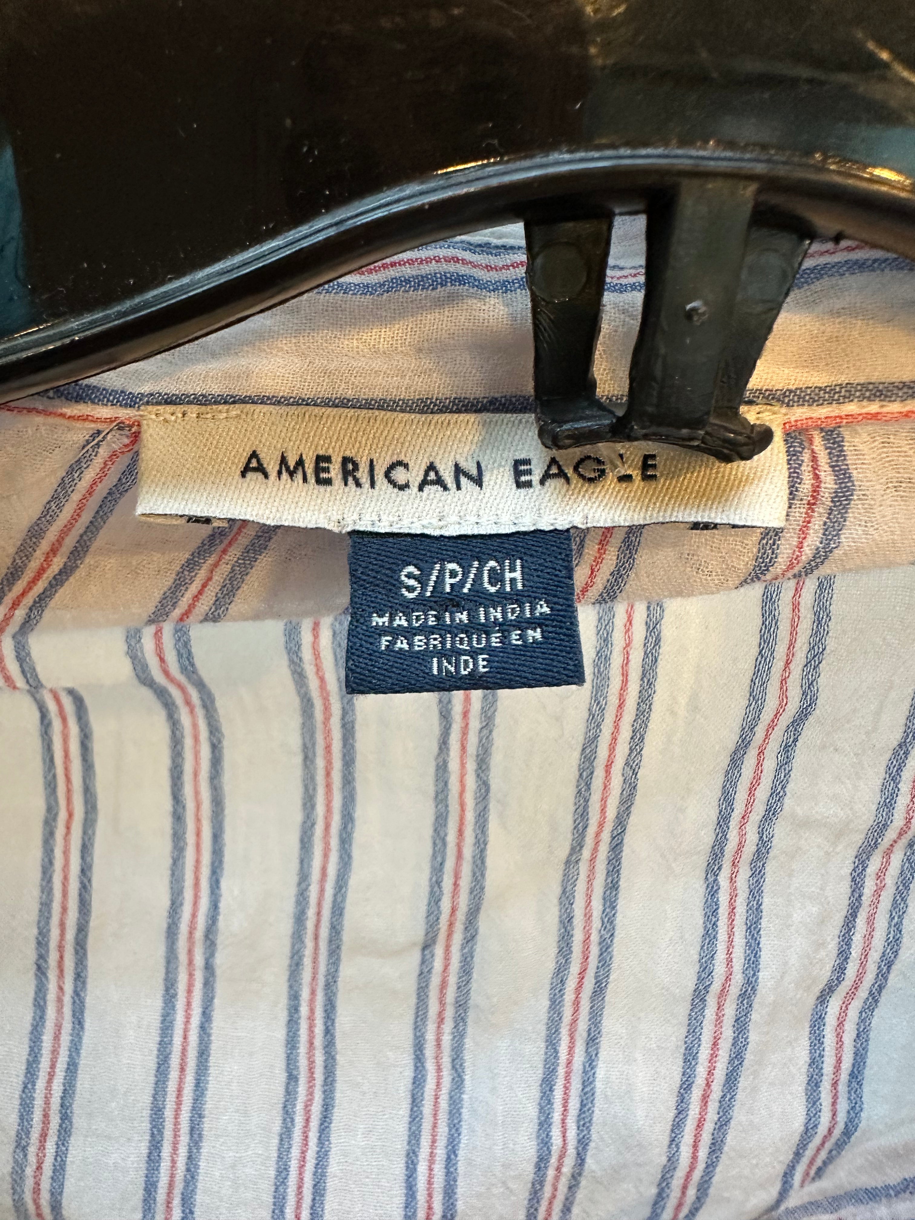 AE tie back blouse