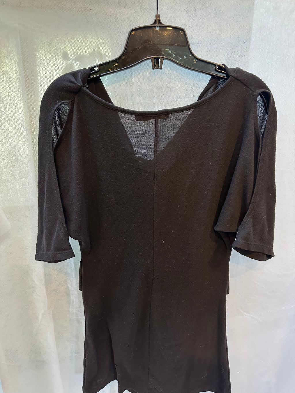 Revolution buckle drape top