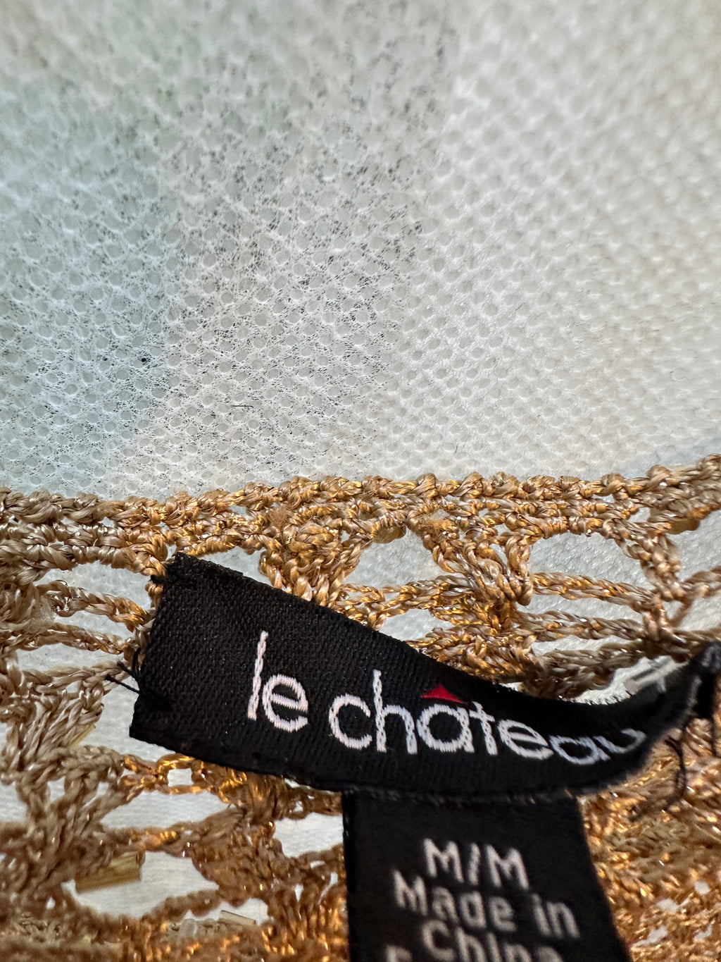 Le Château beaded cover
