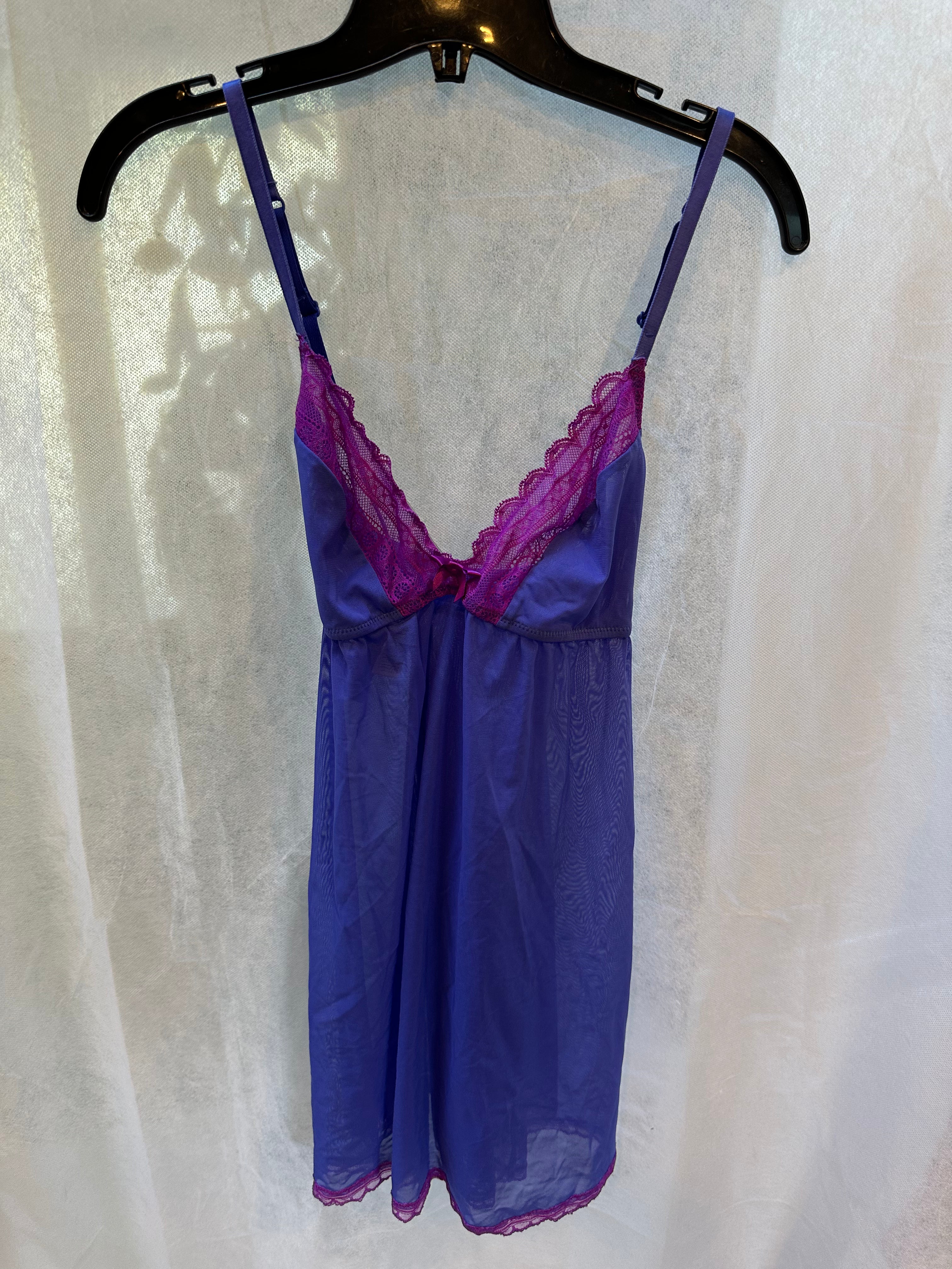 Sheer purple dress/top