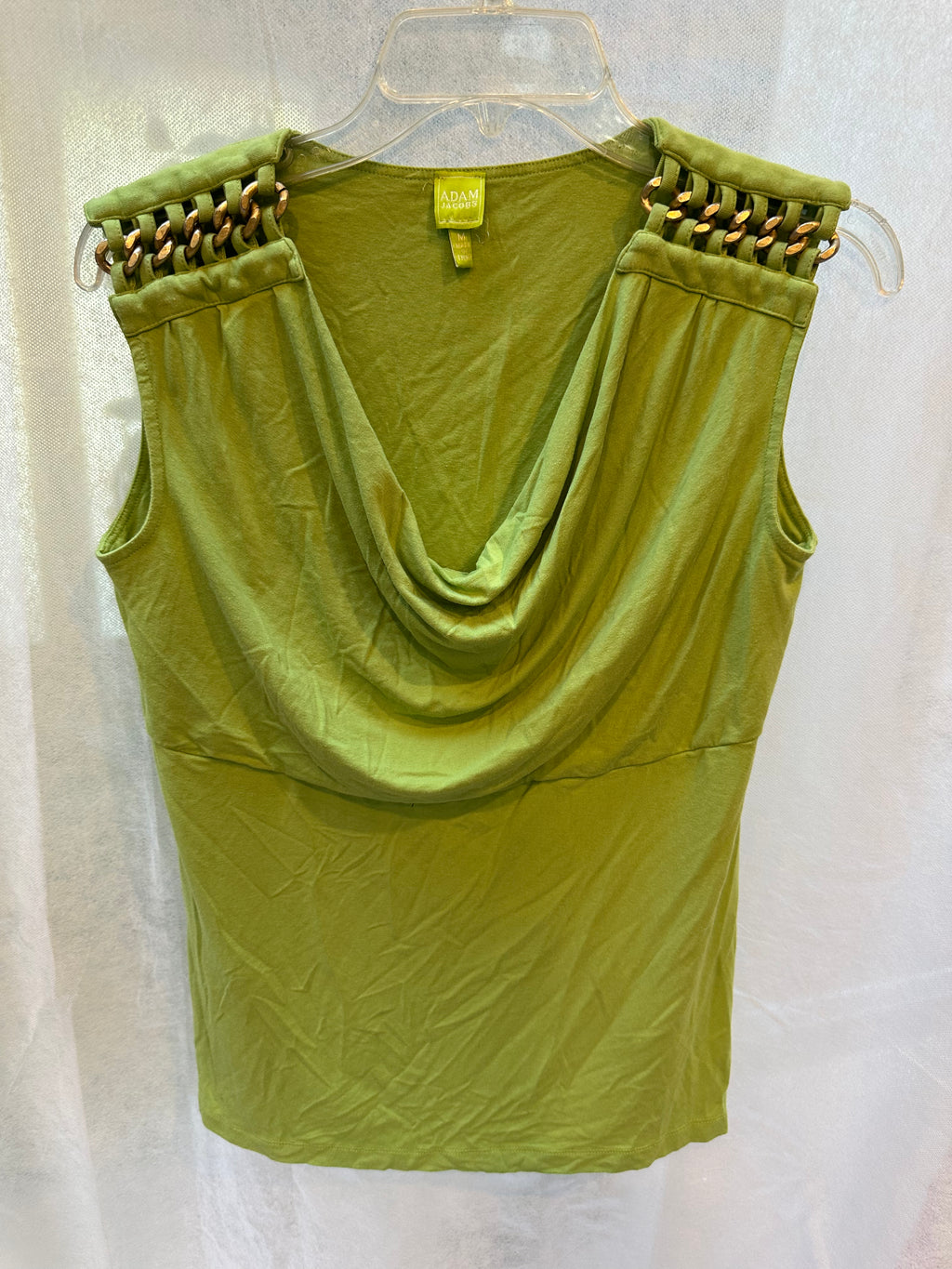 Chain drape top