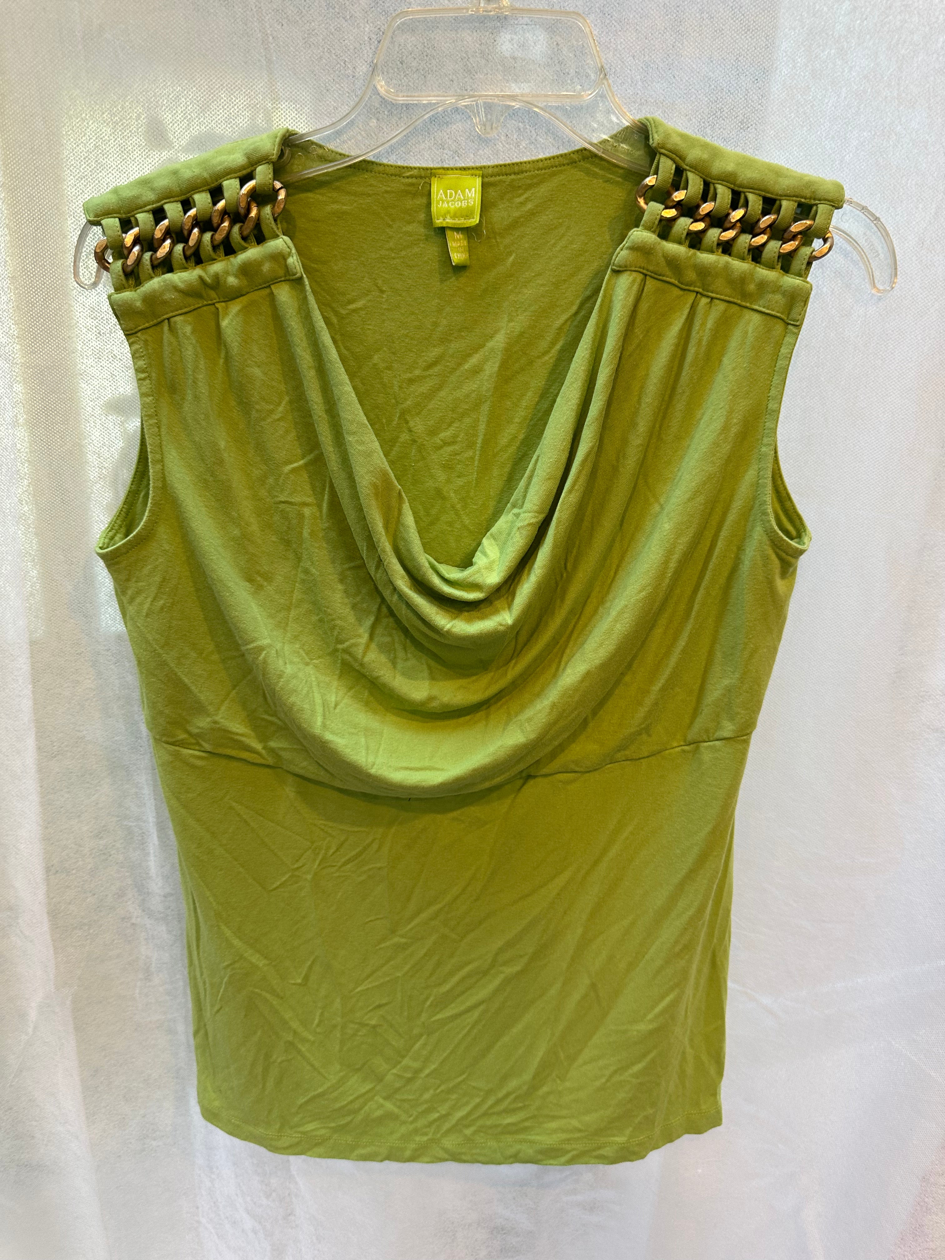 Chain drape top