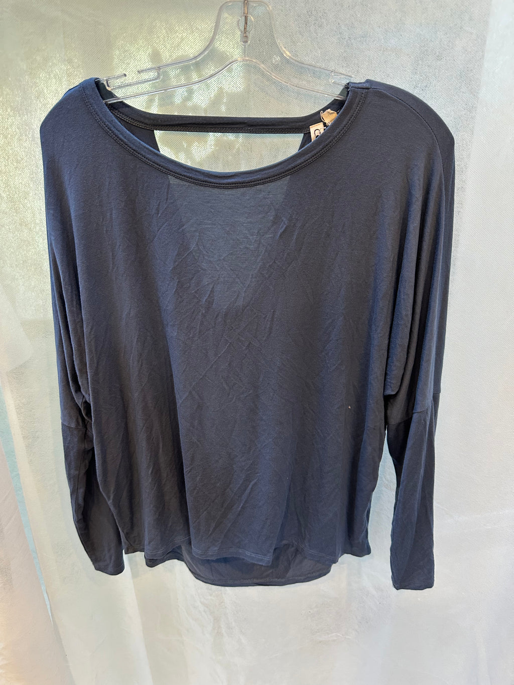 Open back drape tee