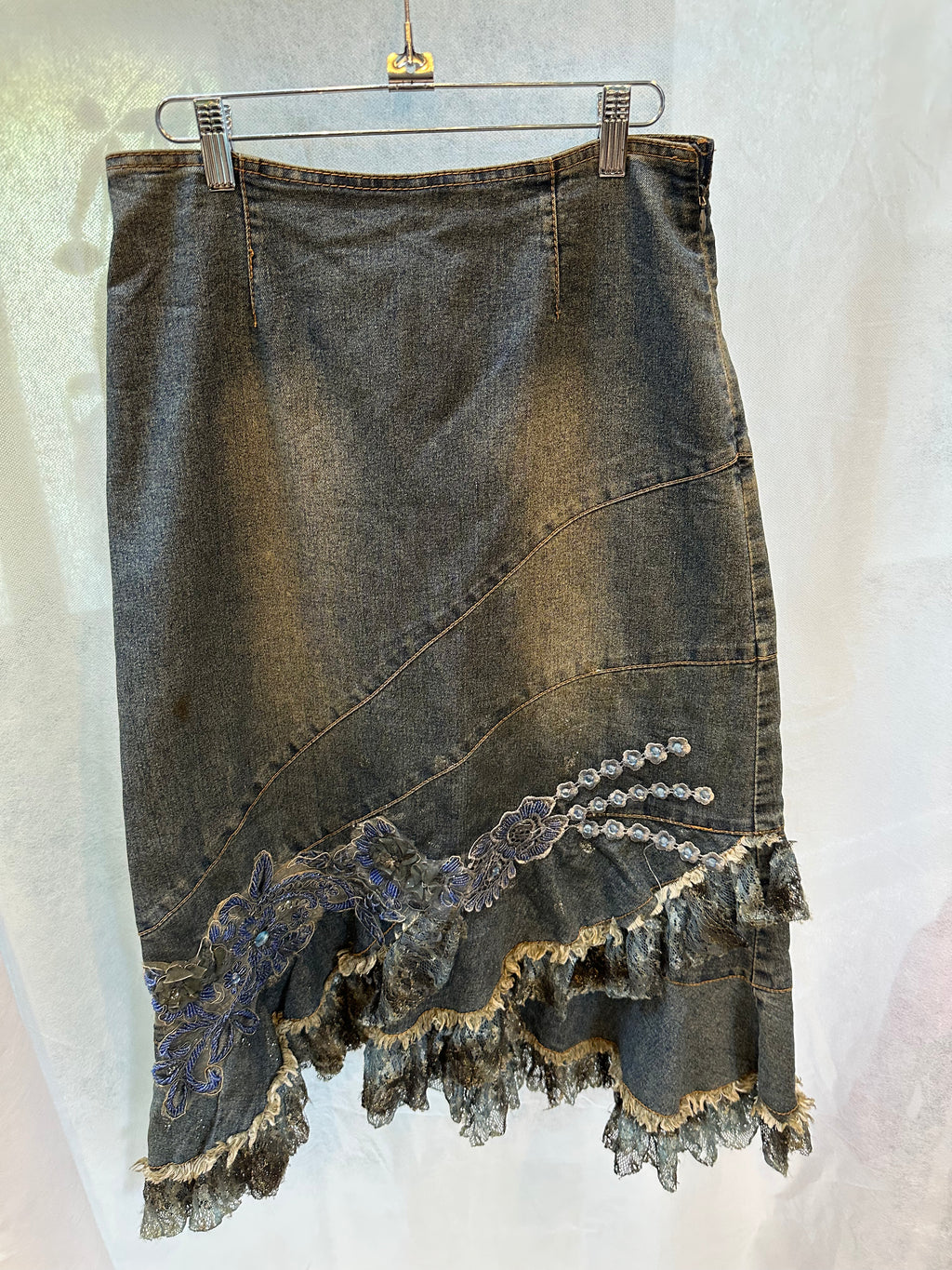 Denim skirt