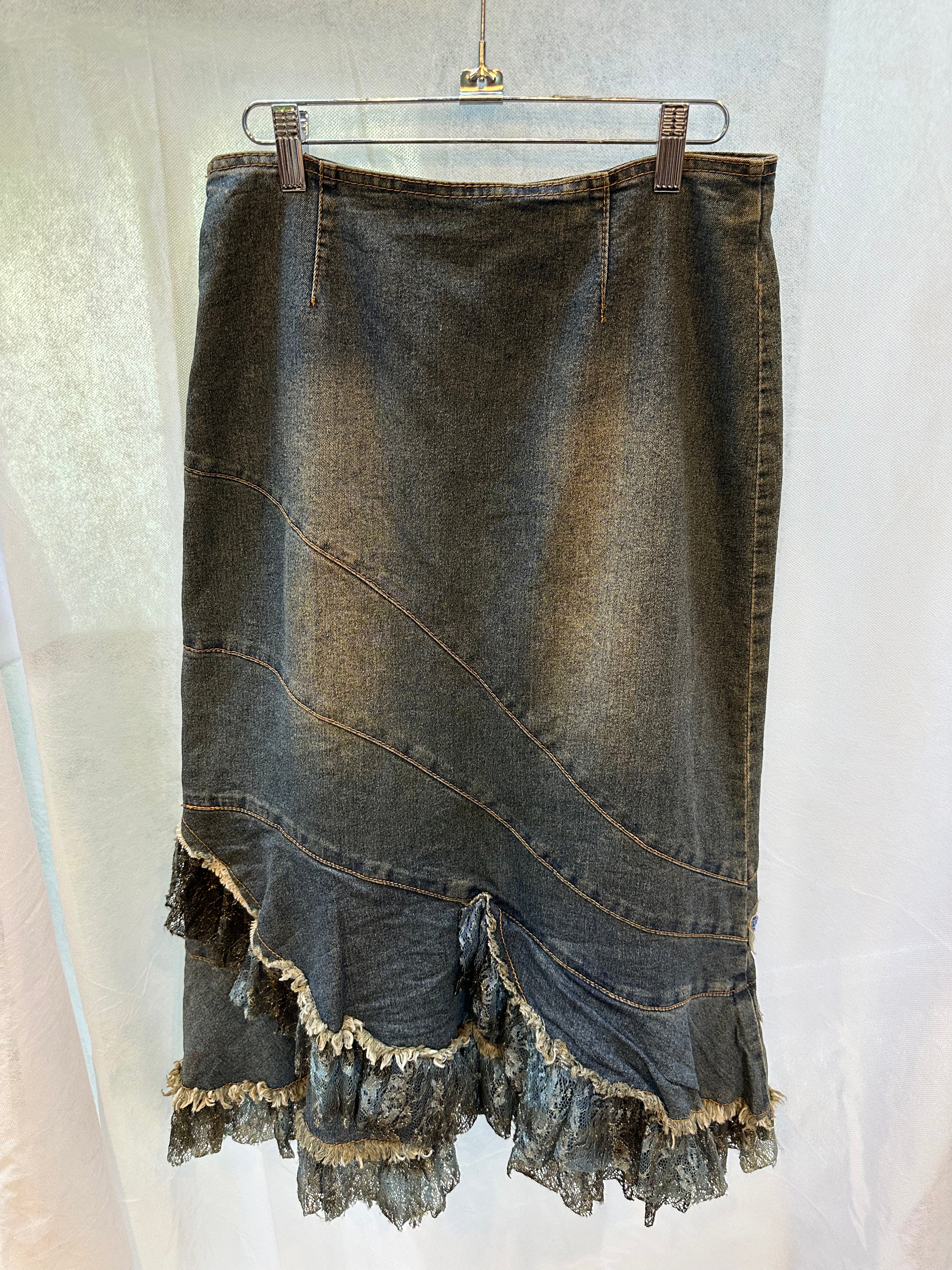 Denim skirt
