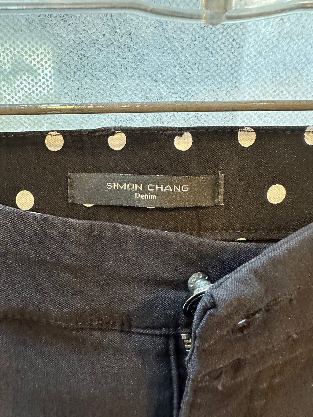 Polka dot capris