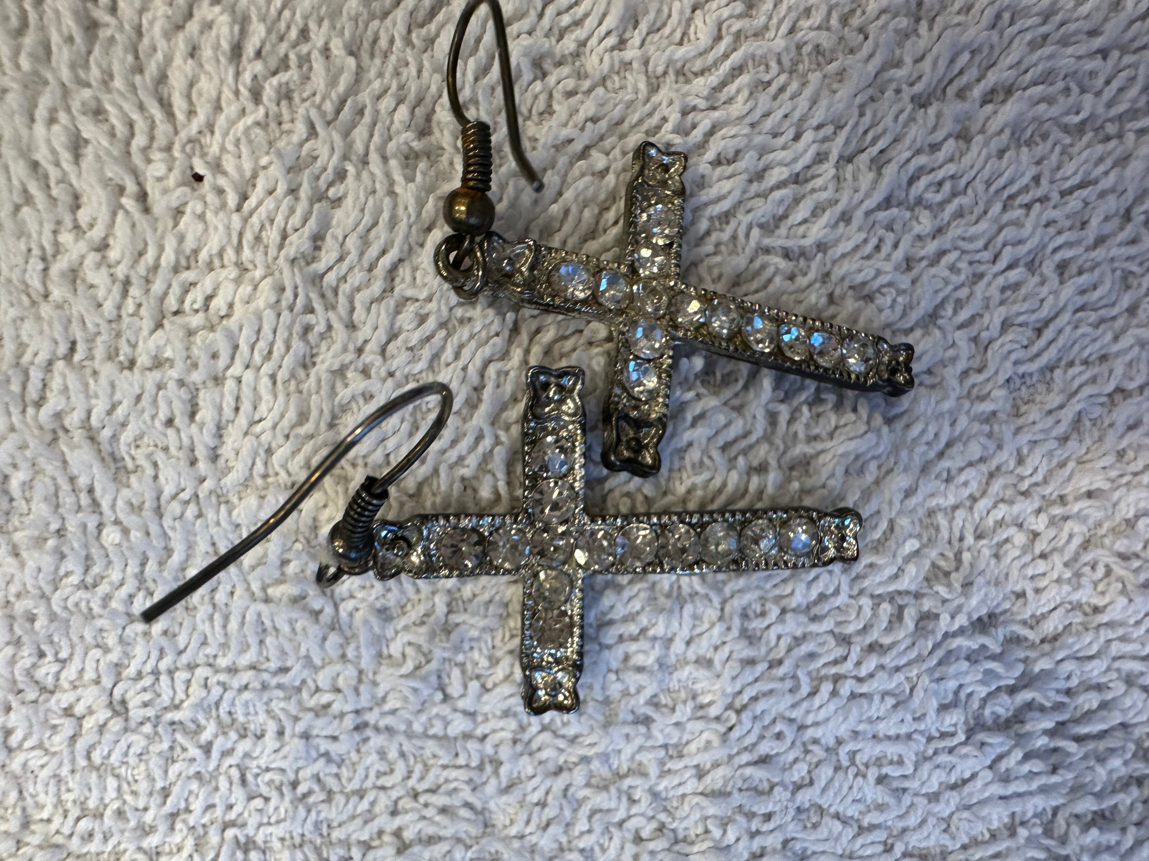 Cross earrings*as is*