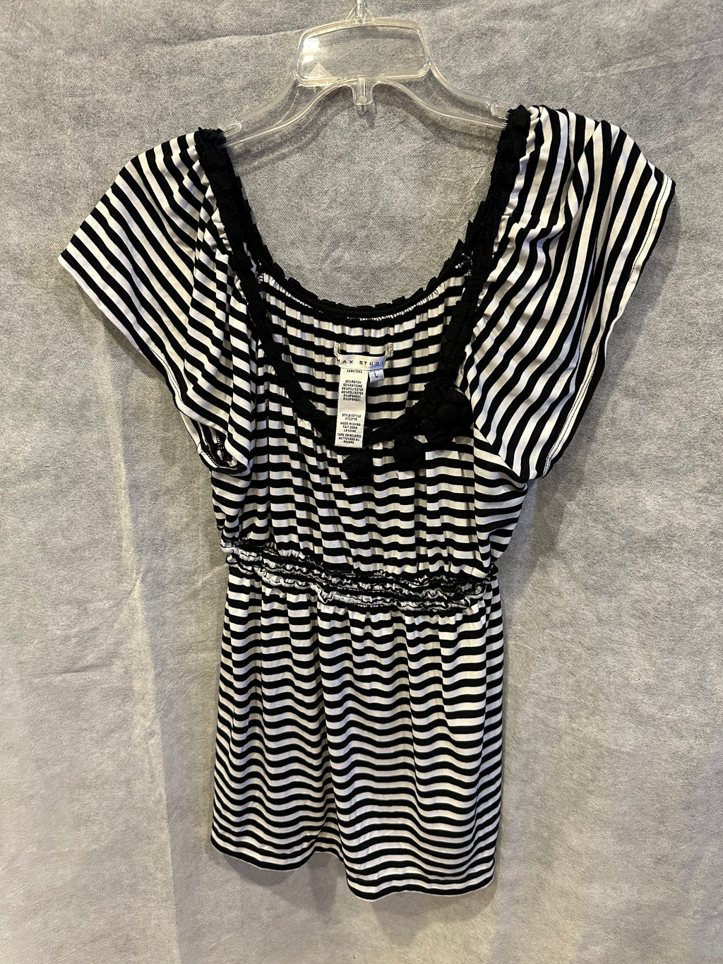 Max Studio stripe top