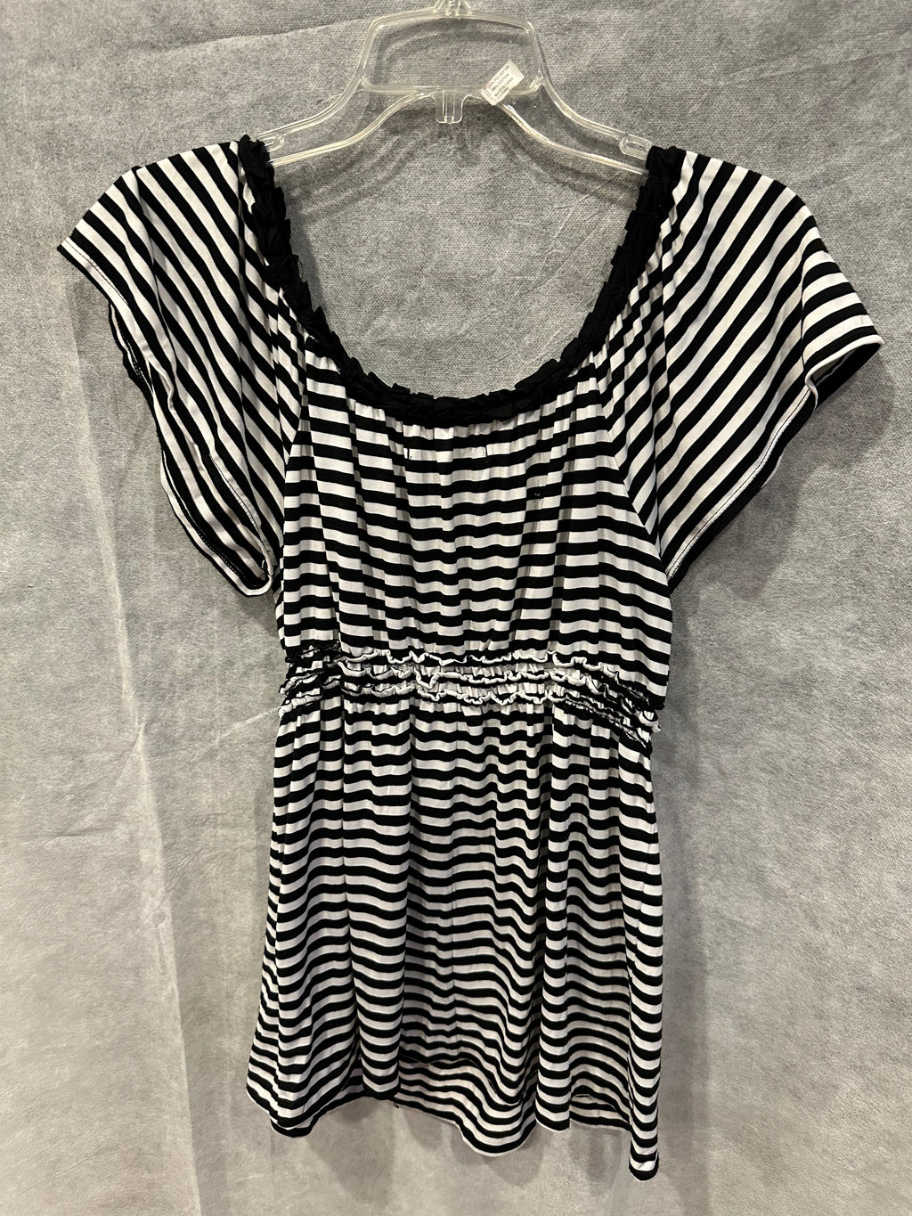 Max Studio stripe top