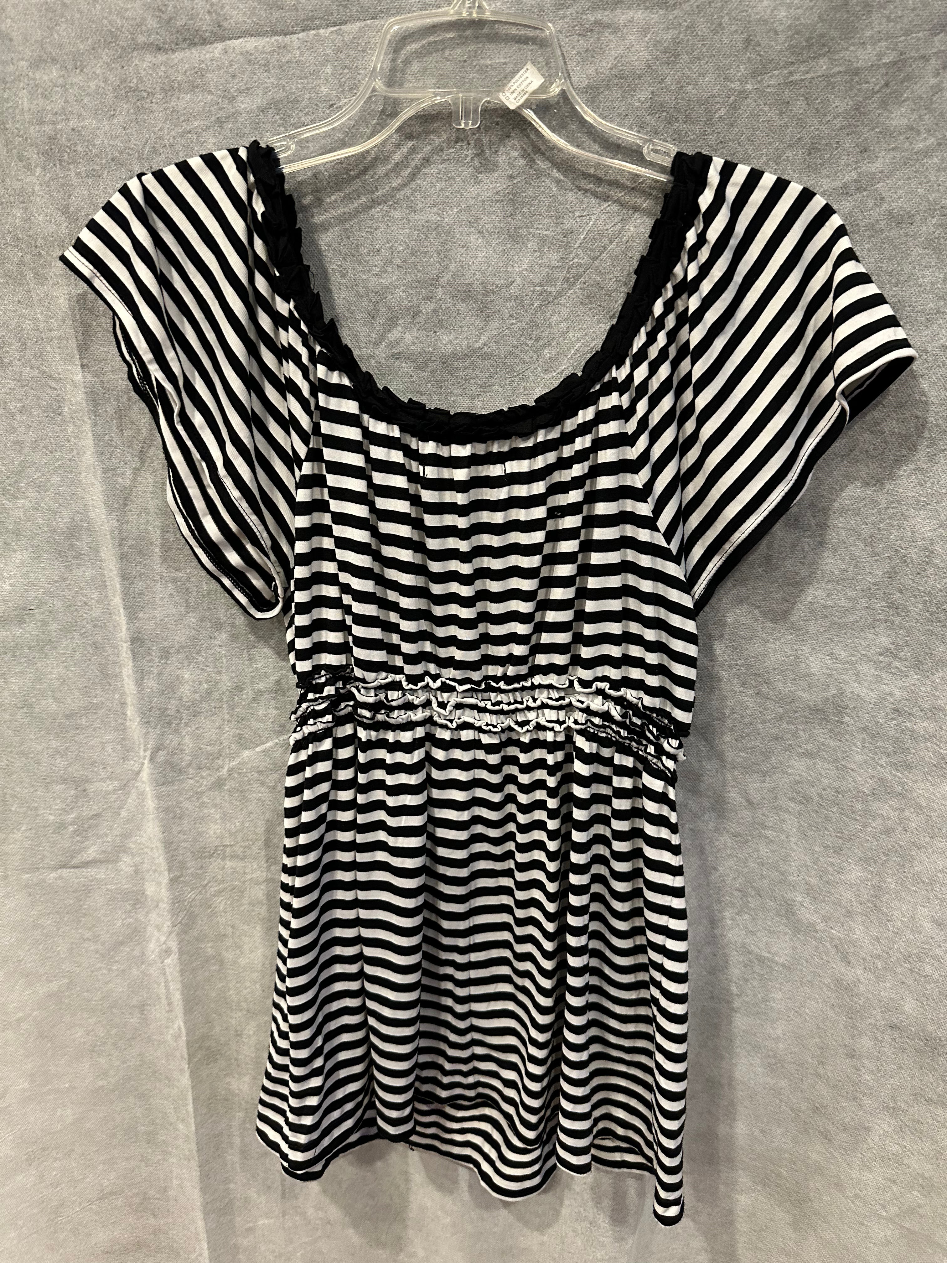 Max Studio stripe top