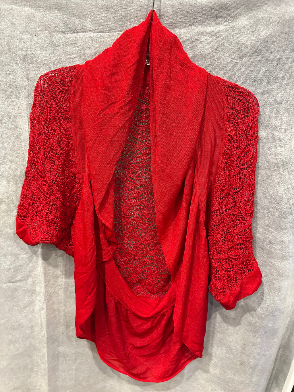 Ruffle knit bolero *as is*