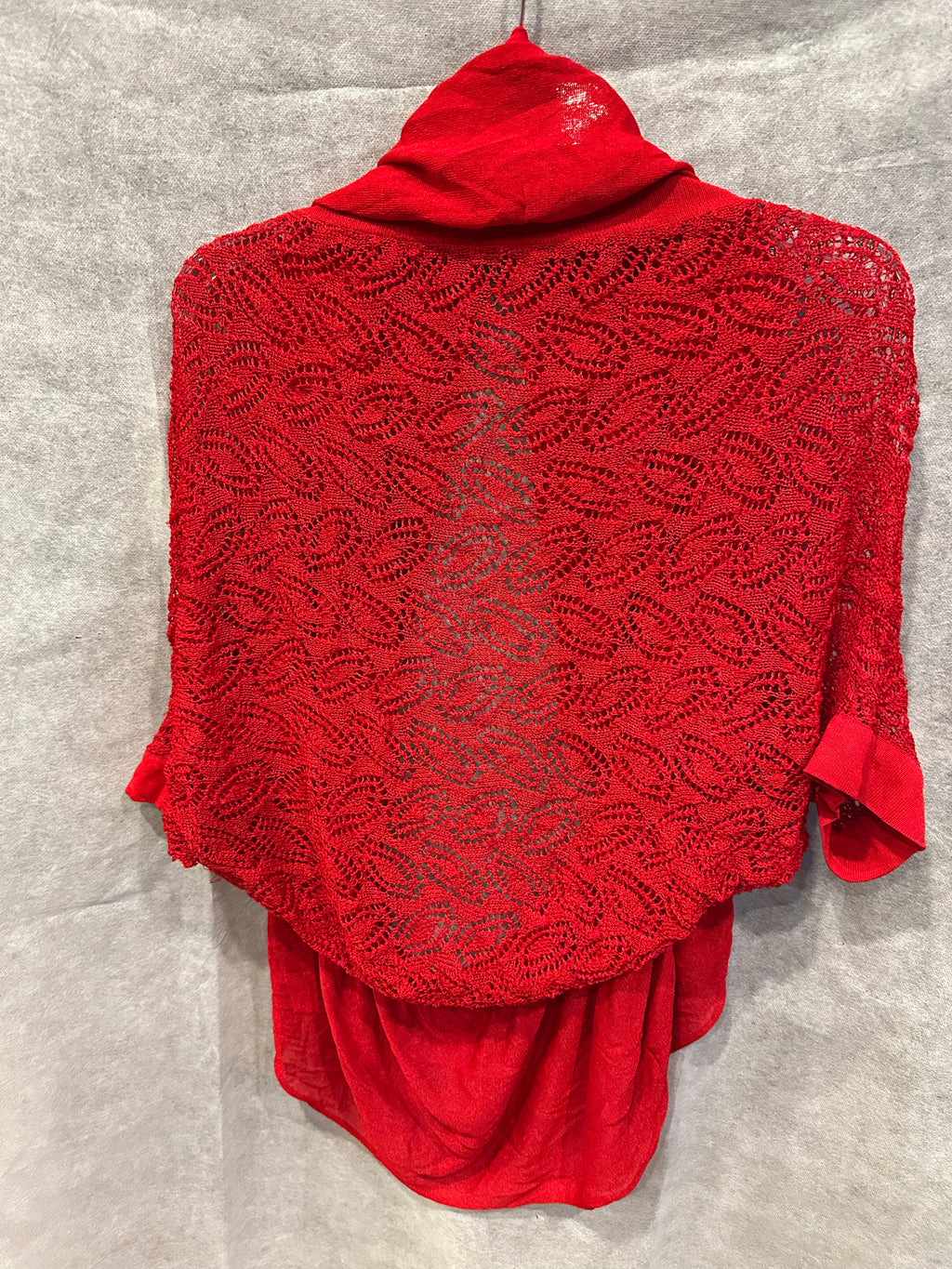 Ruffle knit bolero *as is*