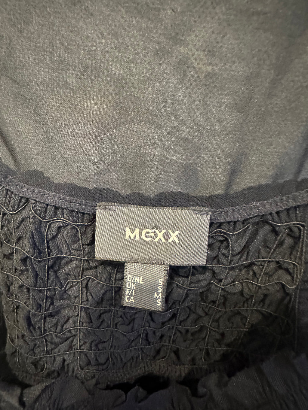 Mexx sheer textured tank