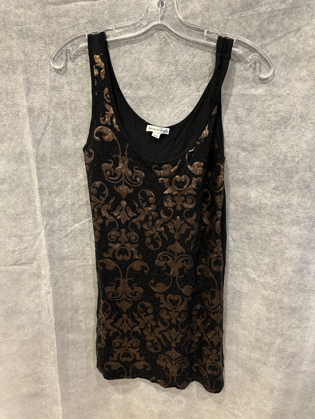 Sequin pattern tank