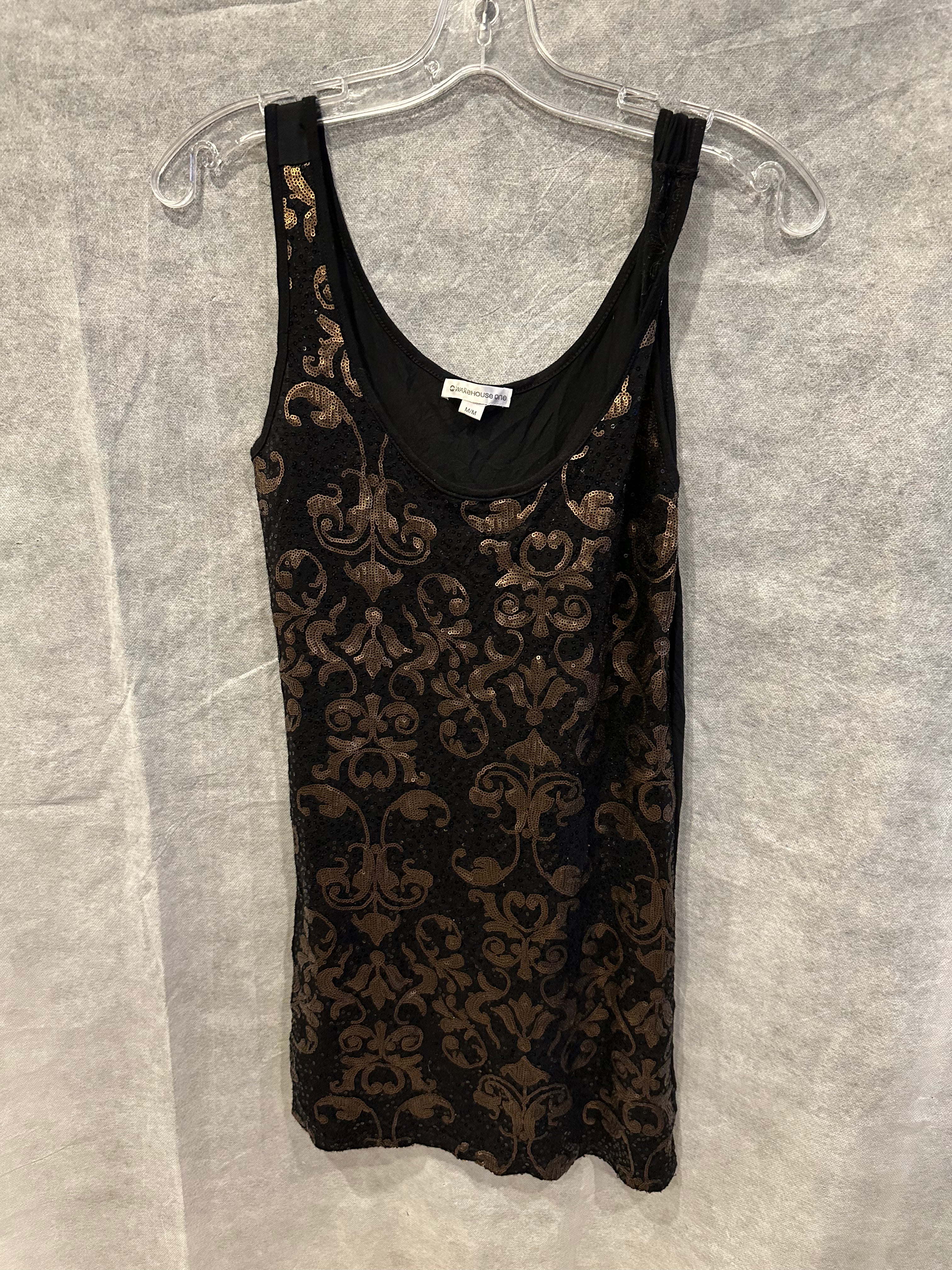 Sequin pattern tank