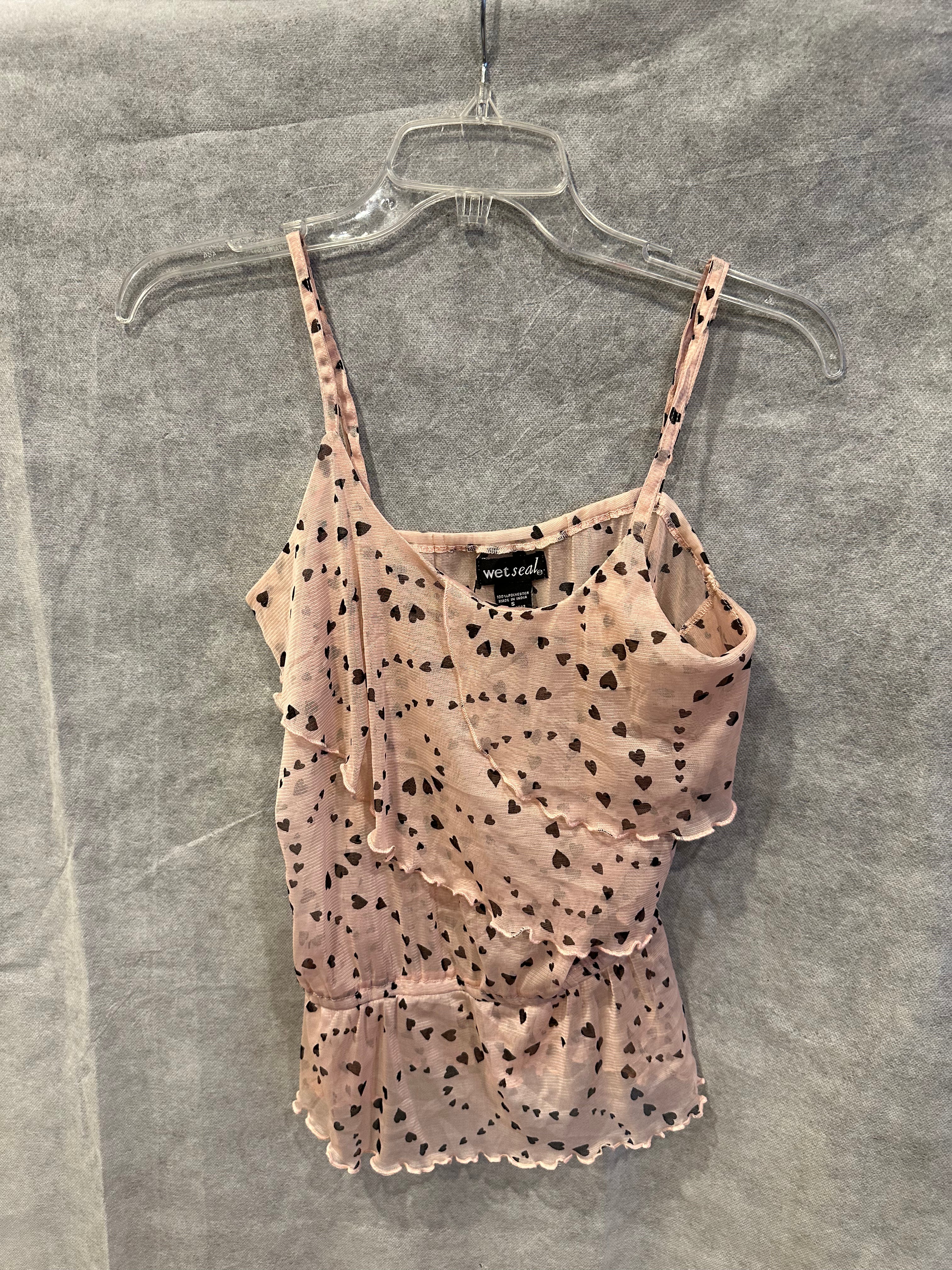 Wet Seal sheer heart tank