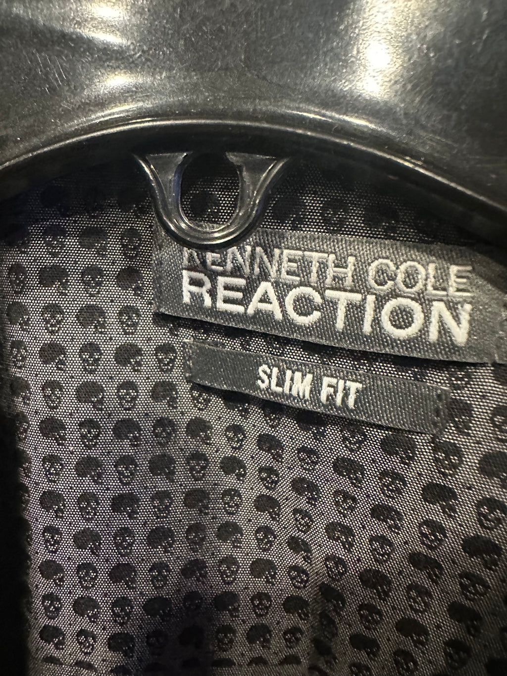 Kenneth Cole skull button up