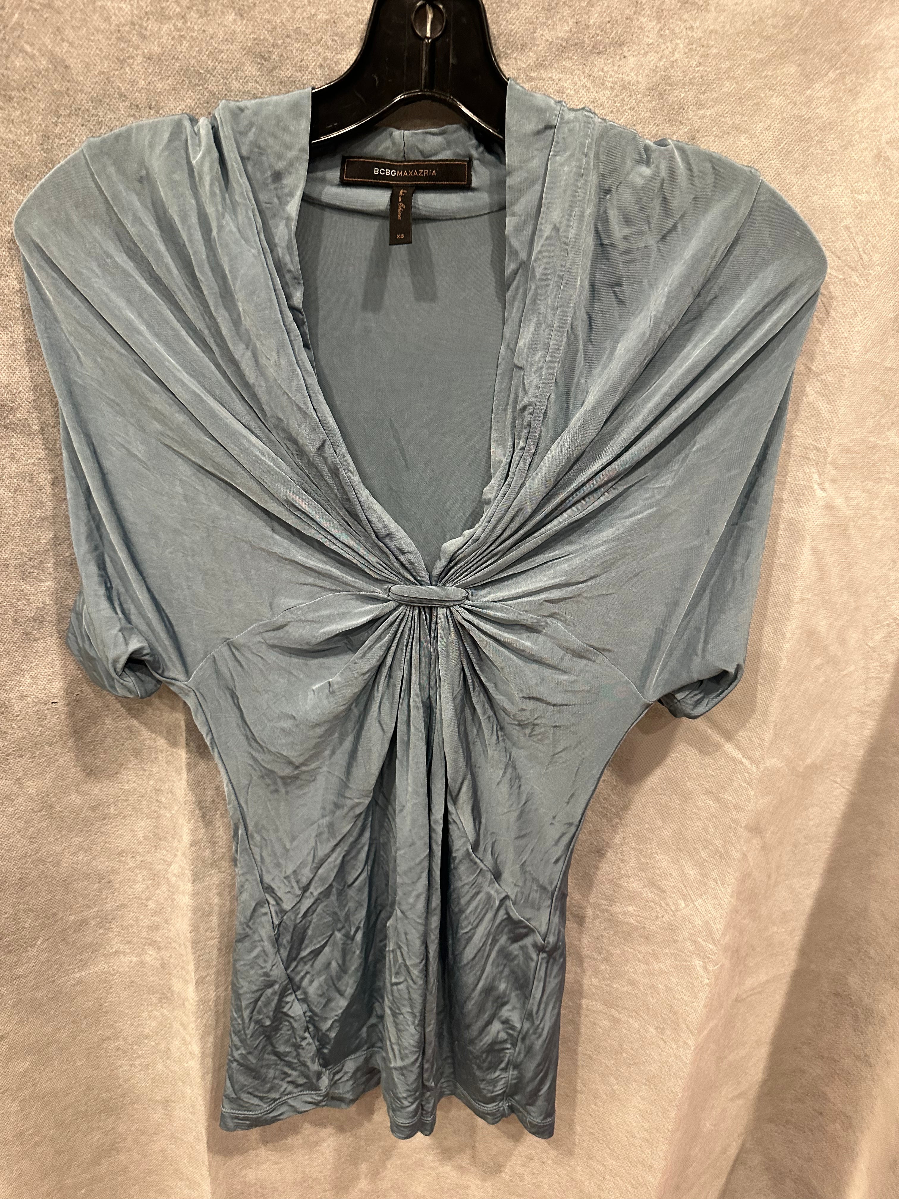 BCBGMAXAZRIA drape top