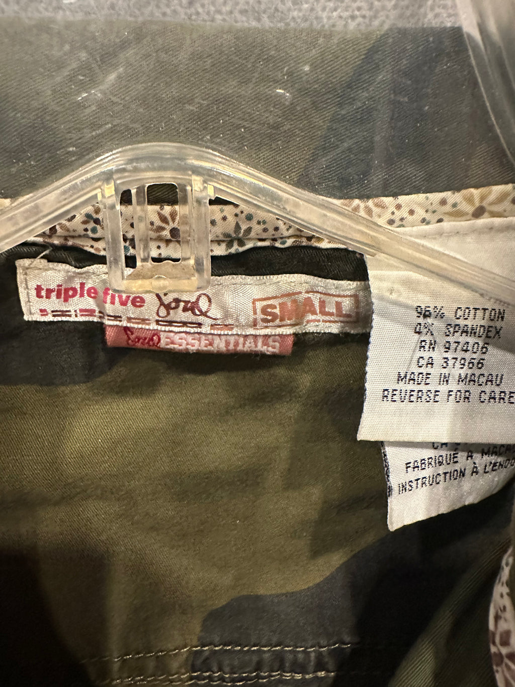 Triple Five Soul cargo jacket