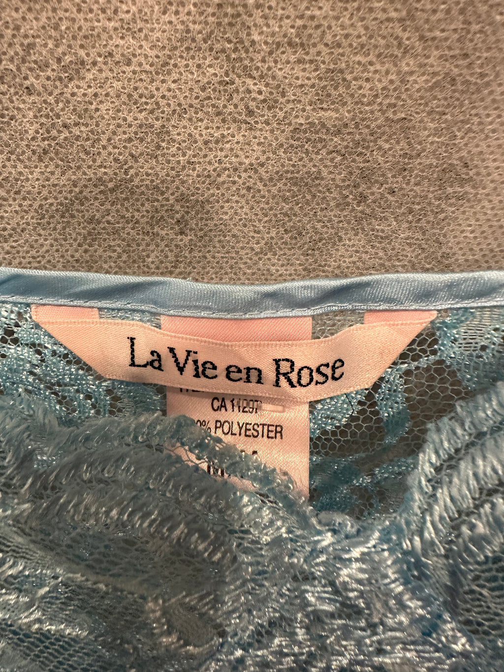 Blue lace dress/cami