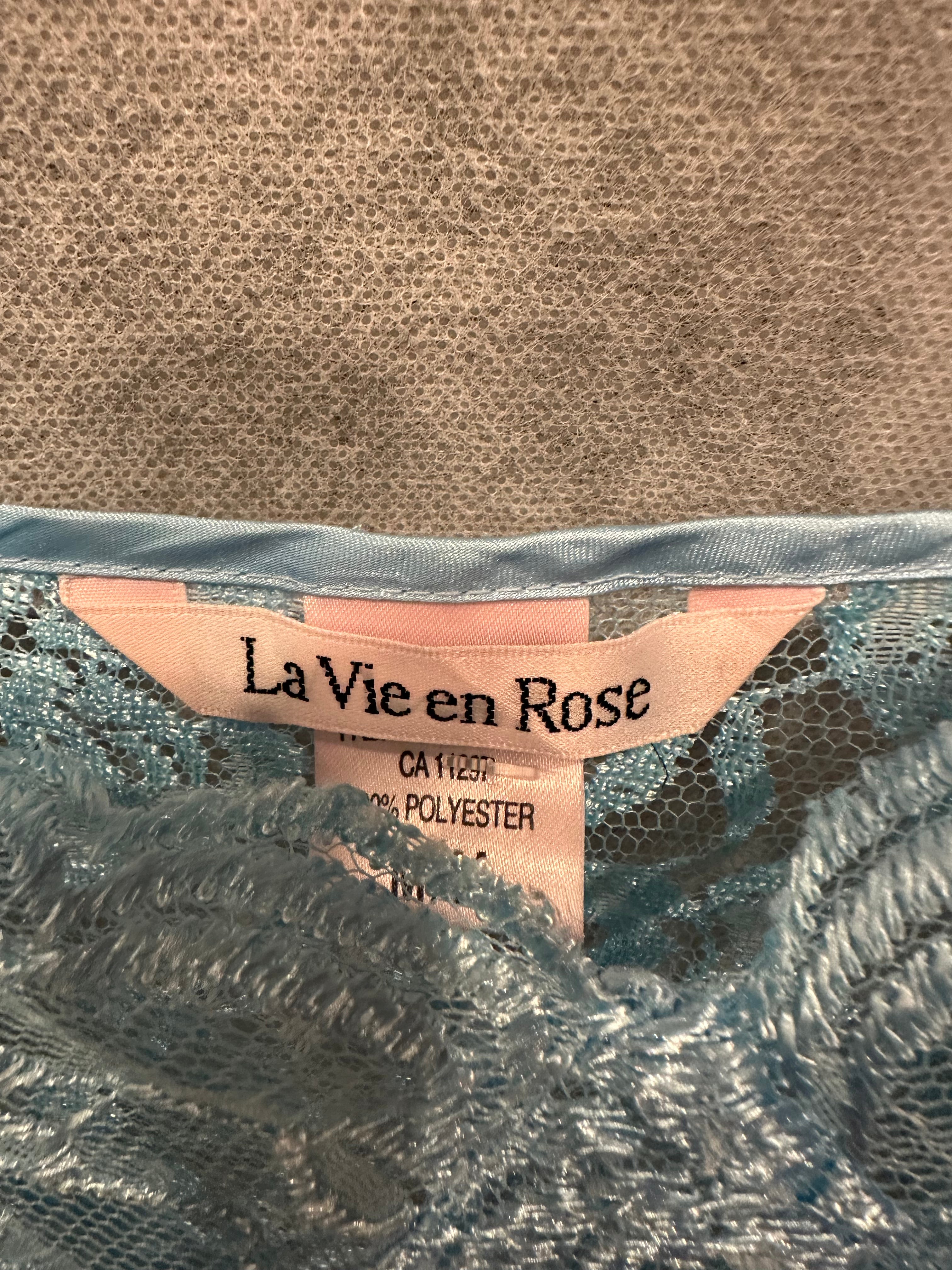 Blue lace dress/cami